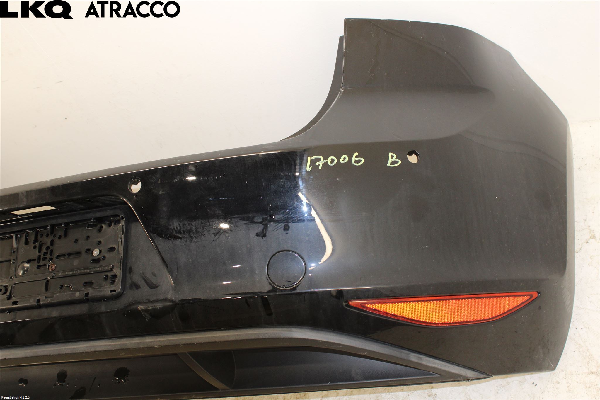 Volkswagen VW GOLF / E-GOLF VII 13-20 Støtfanger Bak