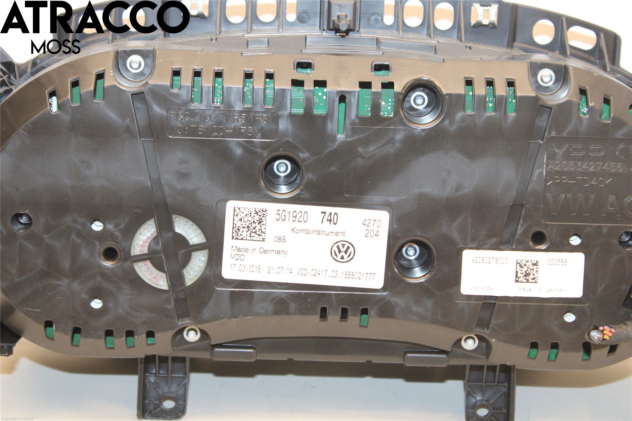 Volkswagen VW GOLF PLUS/CROSS GOLF 04-14 Instr Kombinert