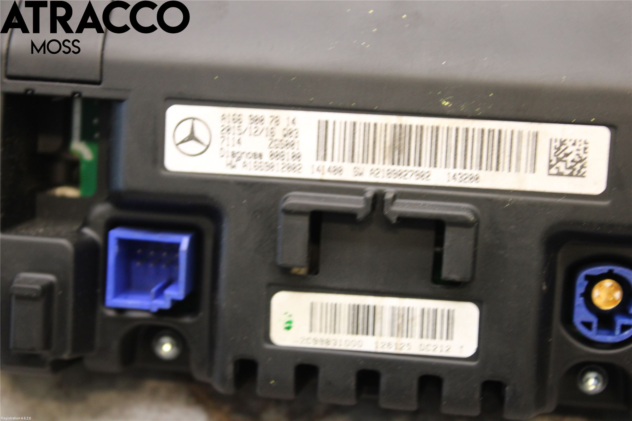 Mercedes-Benz MB B-KLASS (W246/W242) 12-19 Multifunktionsdisplay