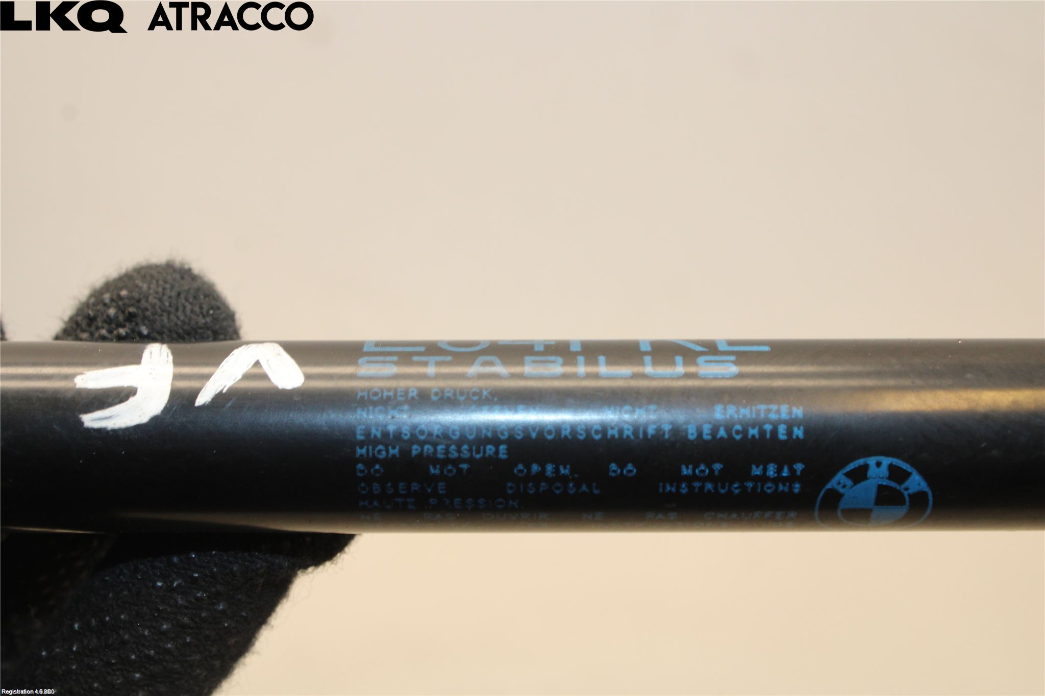 BMW 7 F01/02/03/04 09-15 Panser Demper-Gassfjær