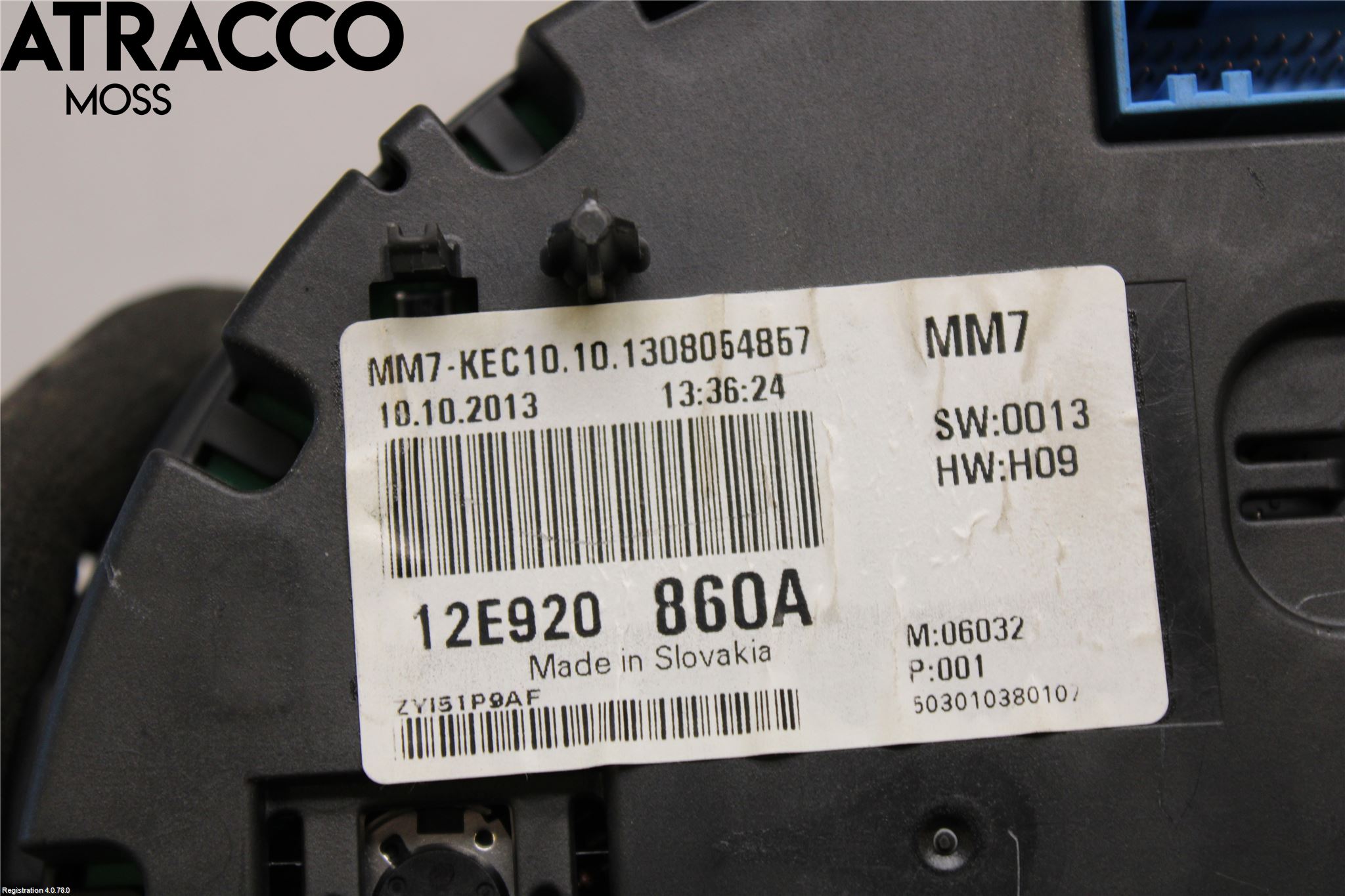 Volkswagen VW UP! / E-UP! Instr Kombinert