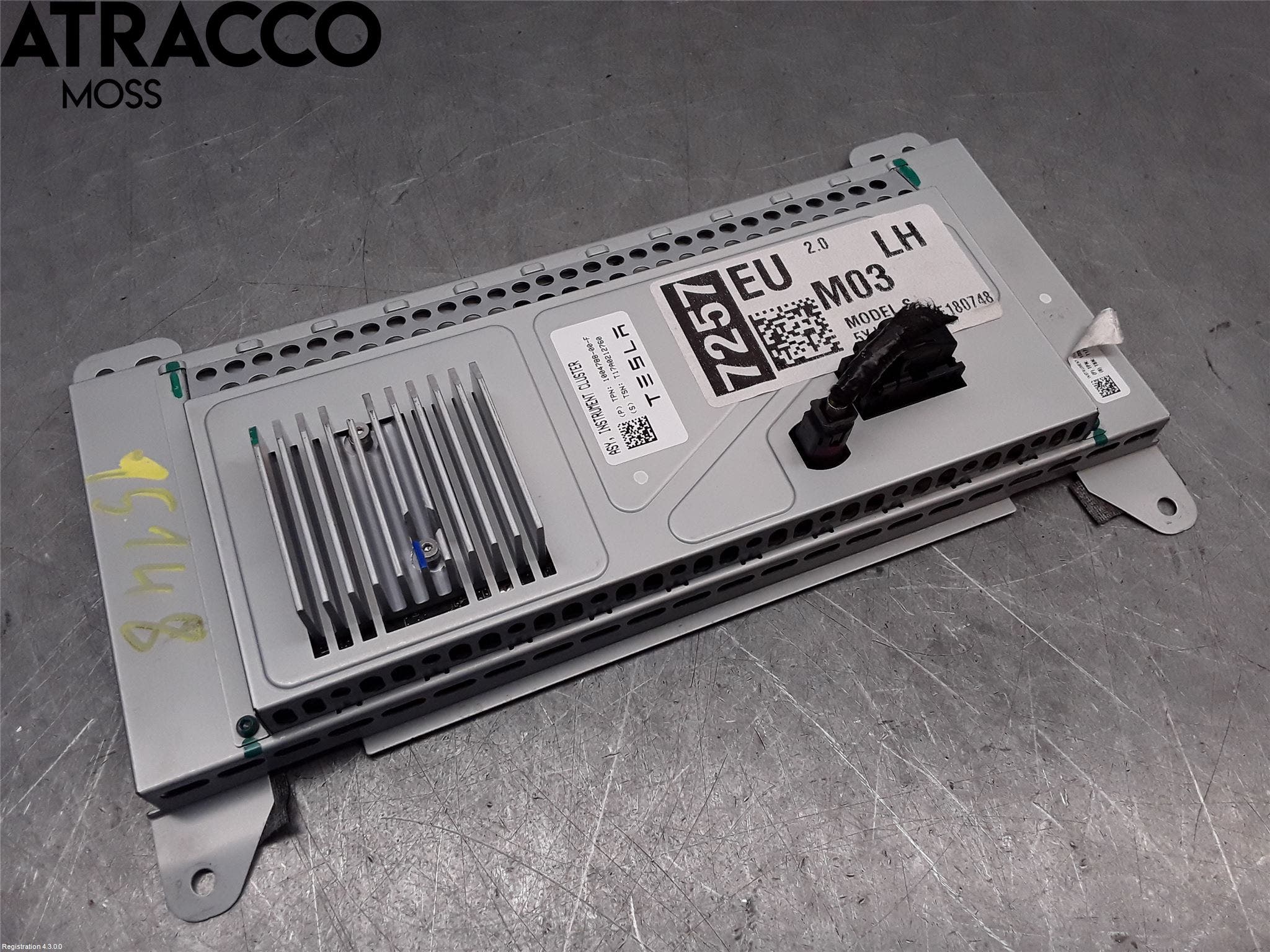 Tesla MODEL S 13- Multifunktionsdisplay