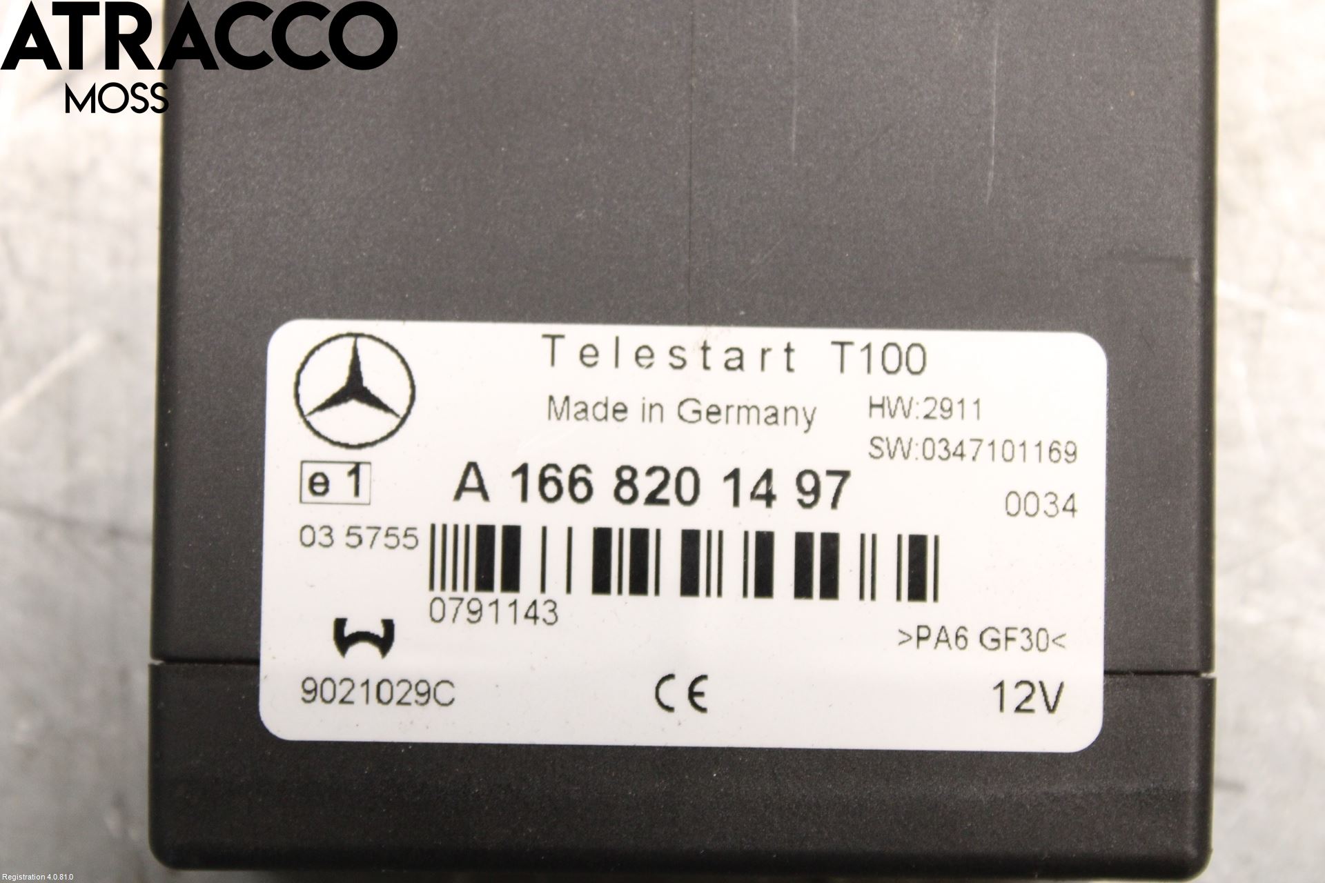 Mercedes-Benz MB A-KLASS (W176) 13-18 Antenn El