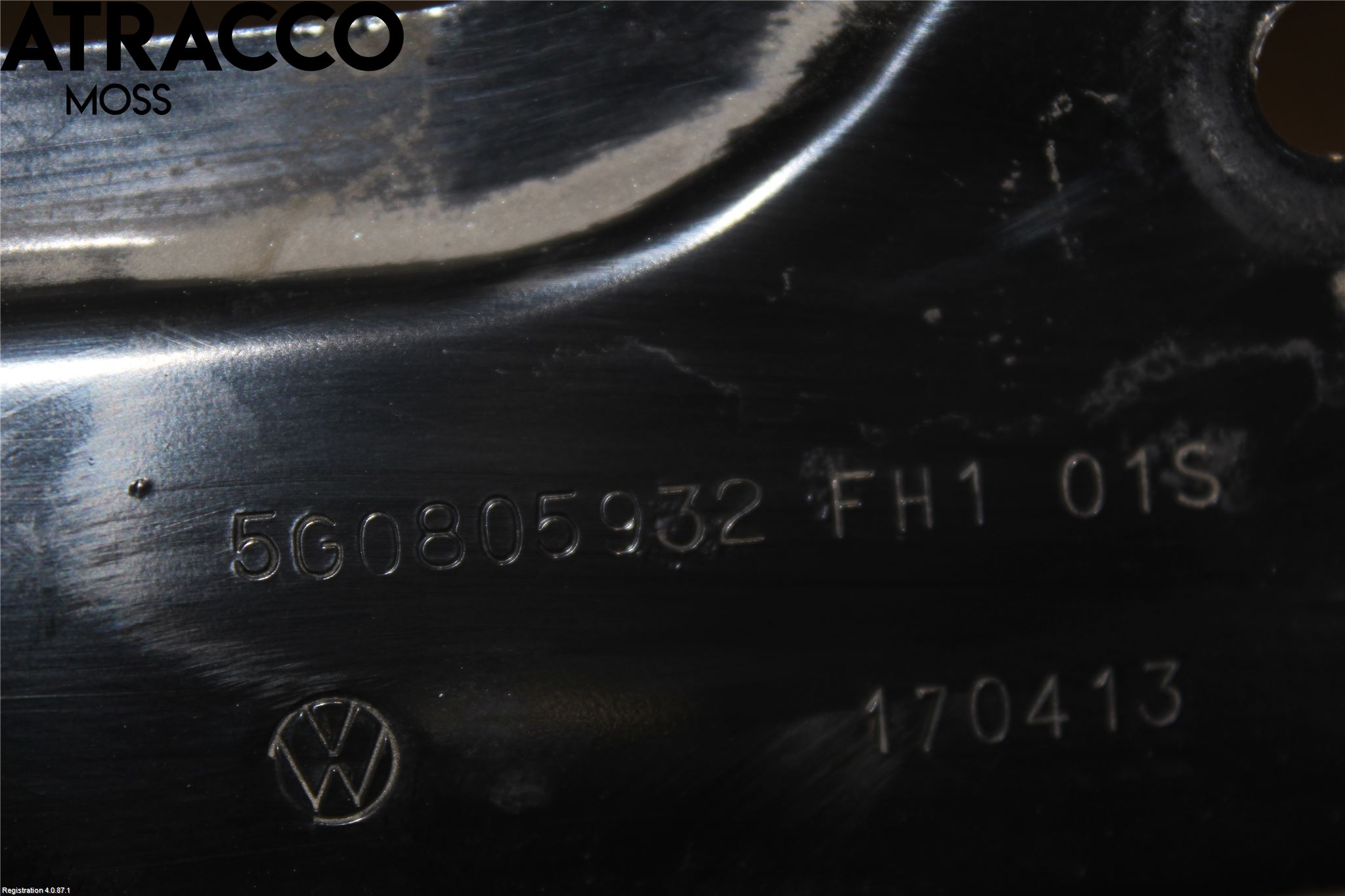 Volkswagen VW GOLF / E-GOLF VII 13-20 Frontplate