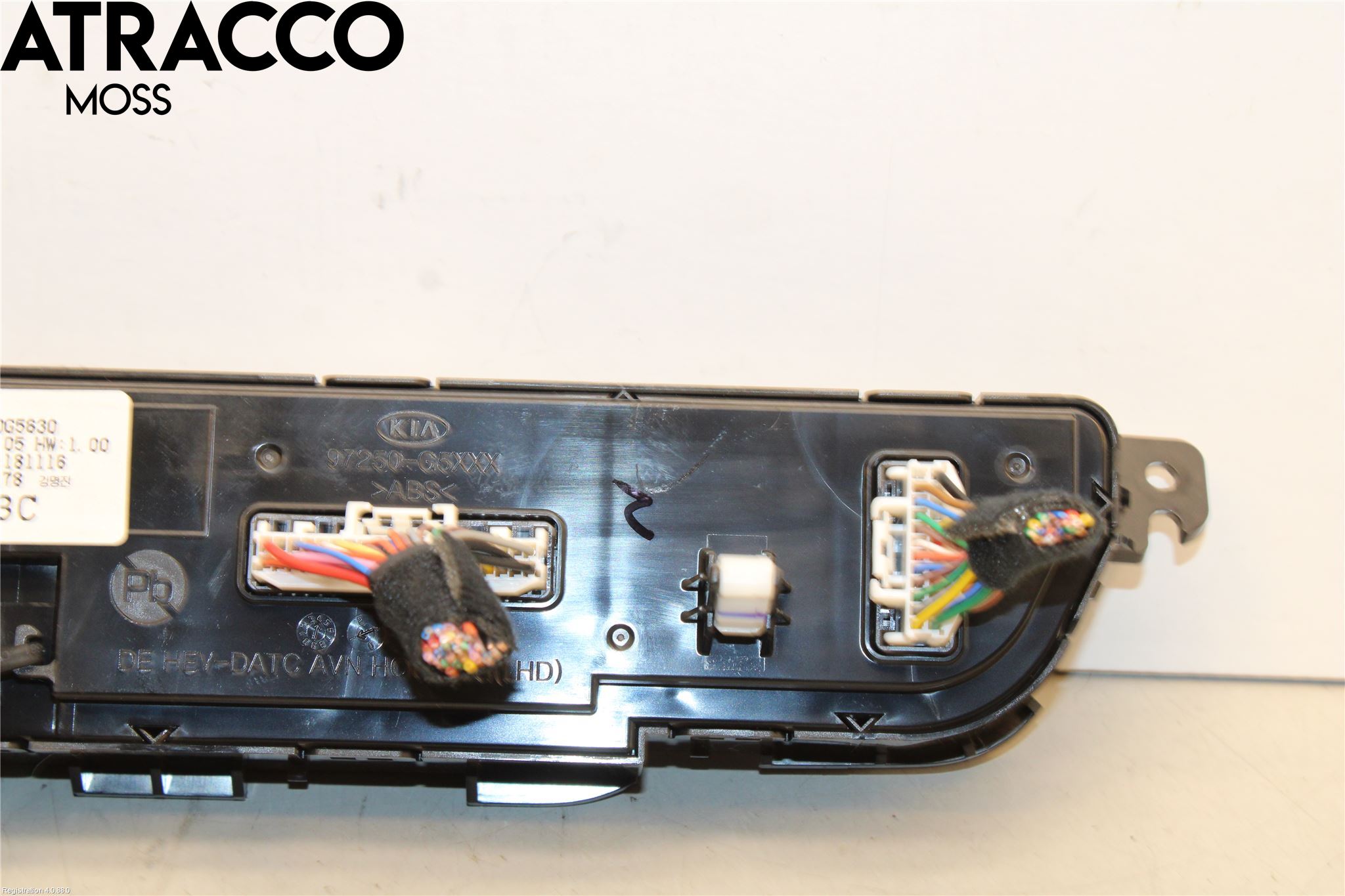 Kia NIRO (DE) 17-22 Varme Ac Betjening-Display