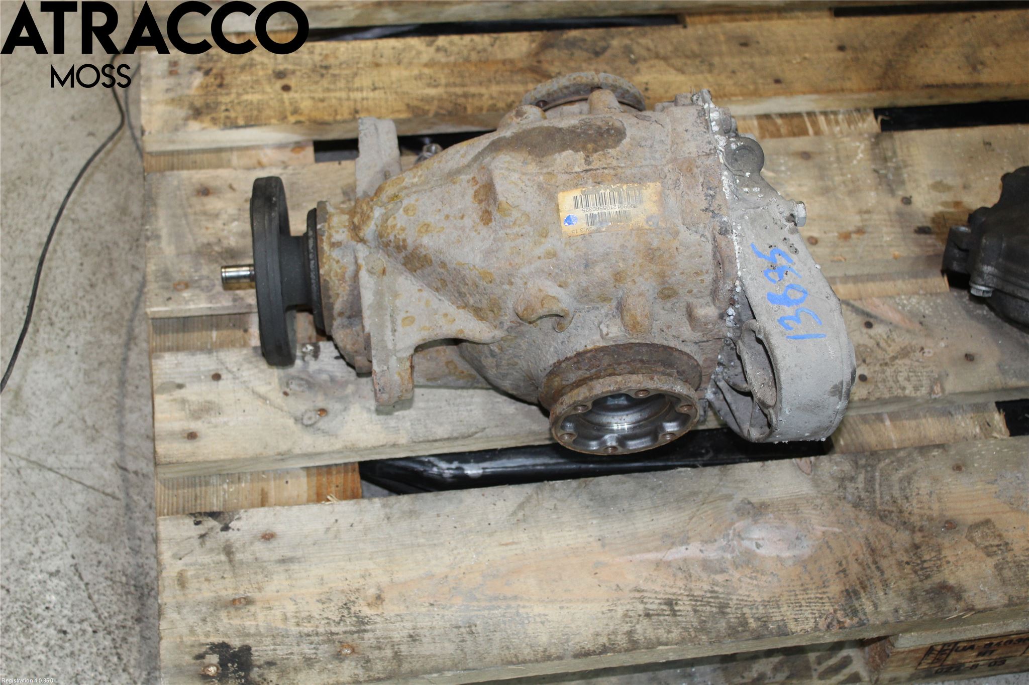 BMW 3 E90/91 SED/TOU 05-12 Bakaksel Kardang Bak -Diff