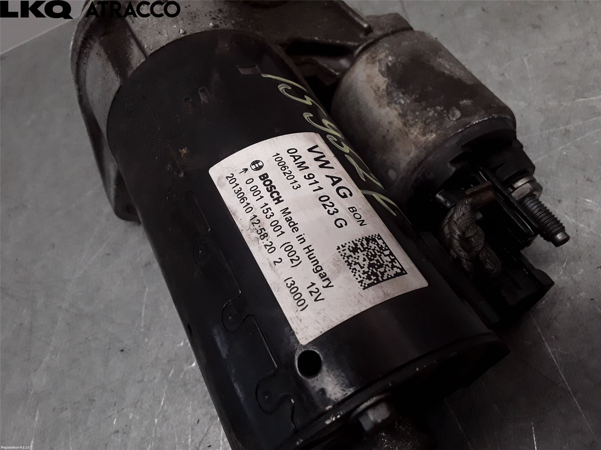 Volkswagen VW GOLF PLUS/CROSS GOLF 04-14 Startmotor