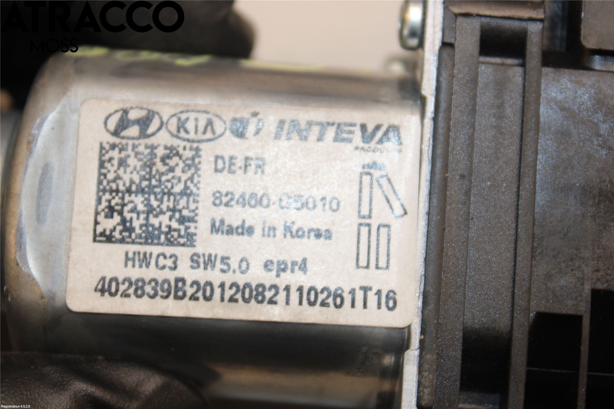 Kia NIRO (DE) 17-22 Vindusheismotor