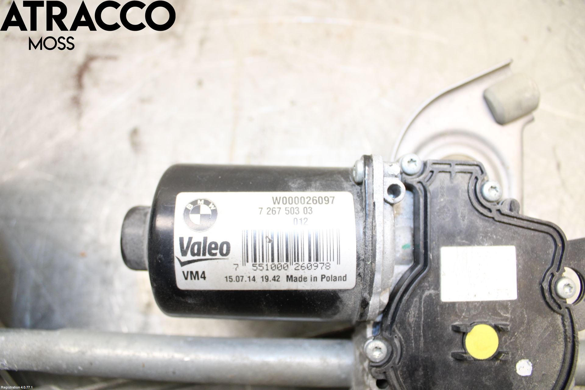 BMW 1 F20/F21 11-19 Viskermotor Frontrute