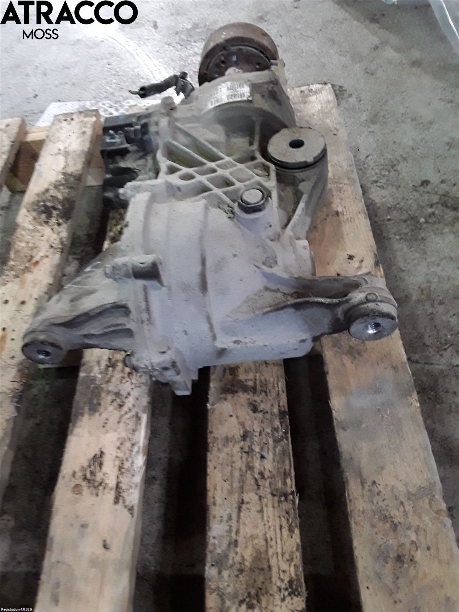 Volvo XC60 09-13 Bakaksel Kardang Bak -Diff