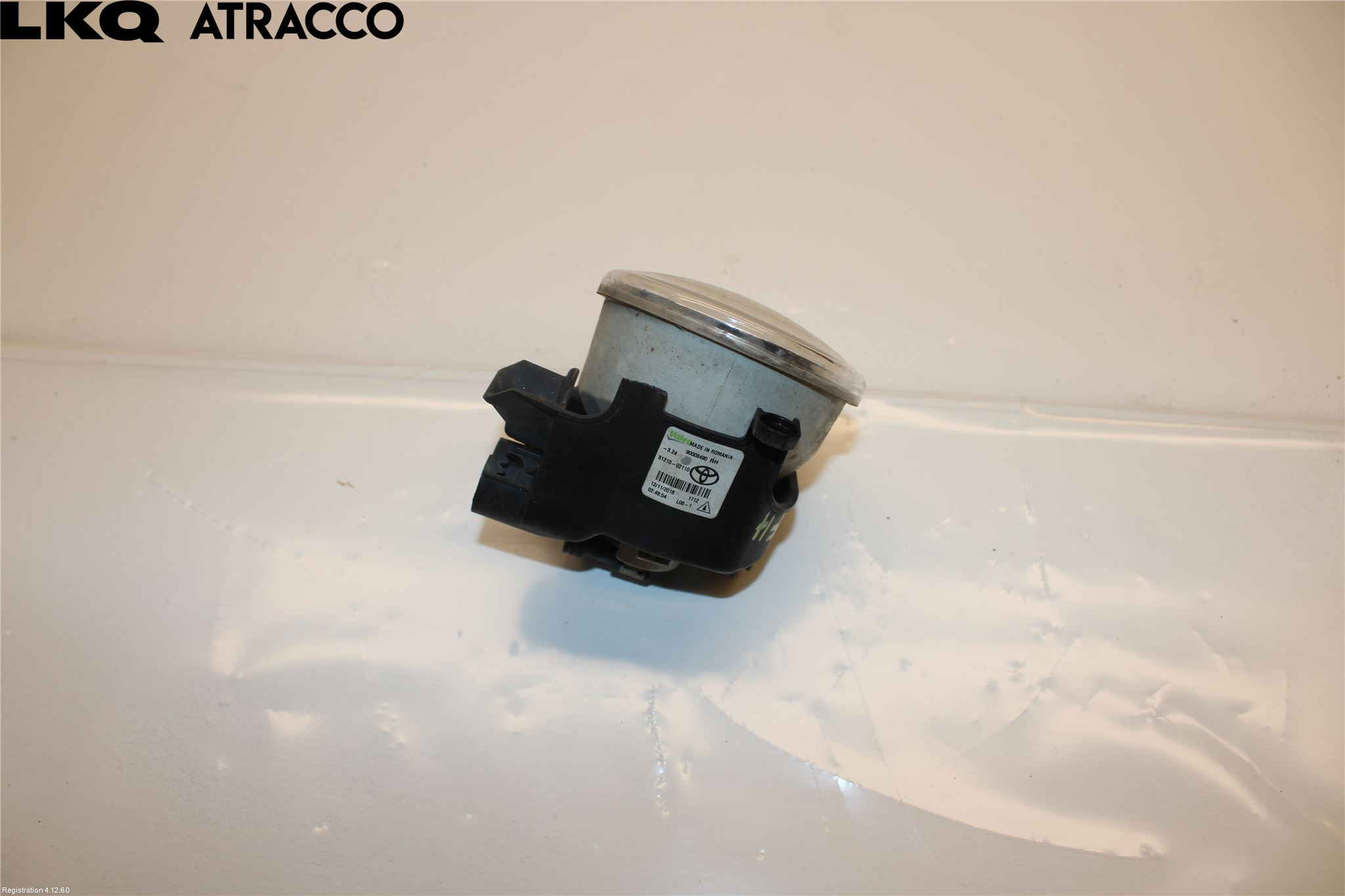 Toyota YARIS XP130 15-20 Frontlykt-Kurve-Tåkelys