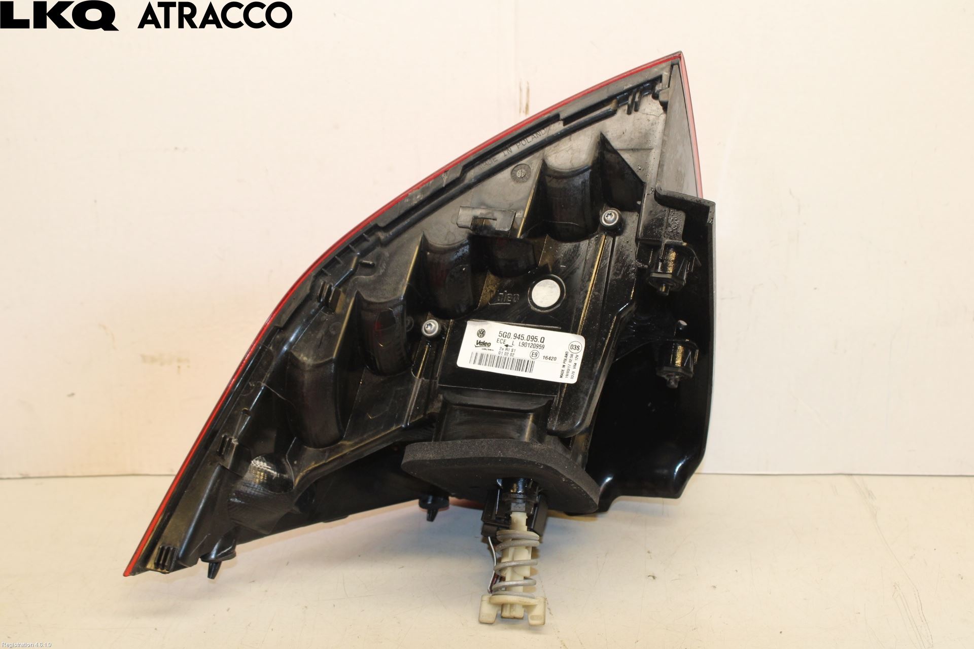 Volkswagen VW GOLF / E-GOLF VII 13-20 Baklykt Venstre