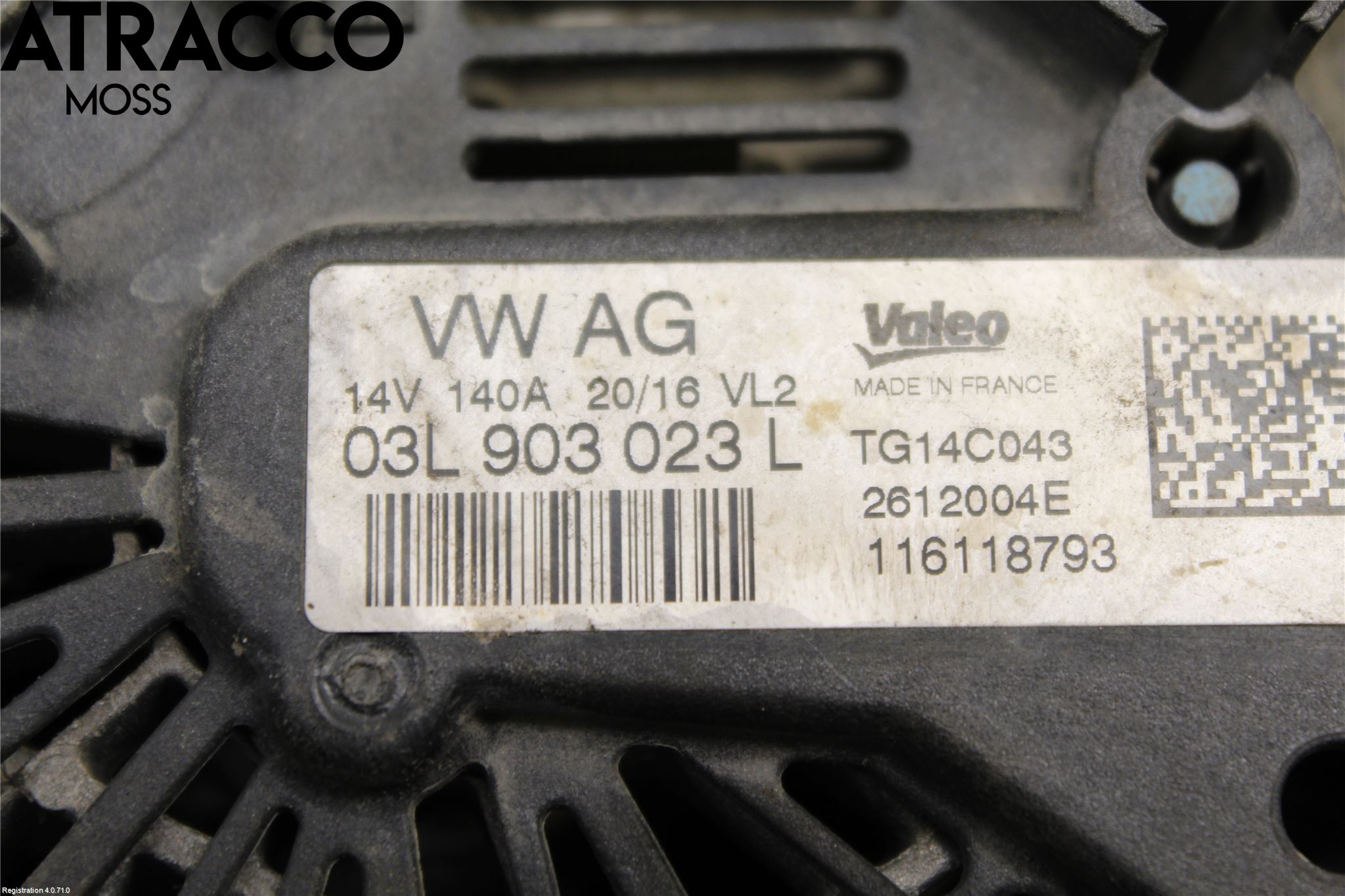 Volkswagen VW CADDY 16-20 Dynamo