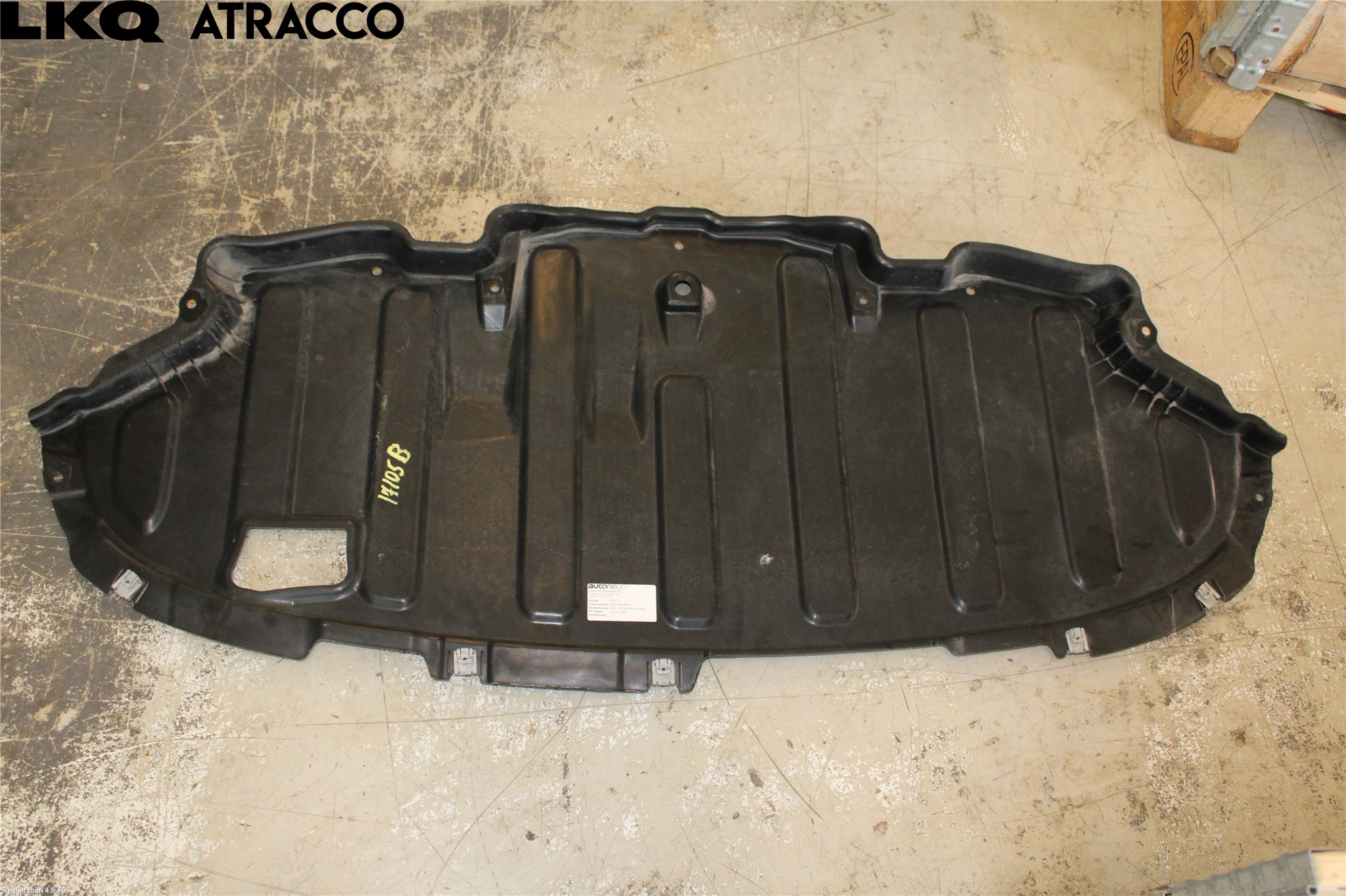 Mercedes-Benz MB EQB (X243) 22- Bunnplate U Motor-Gear-Dørk