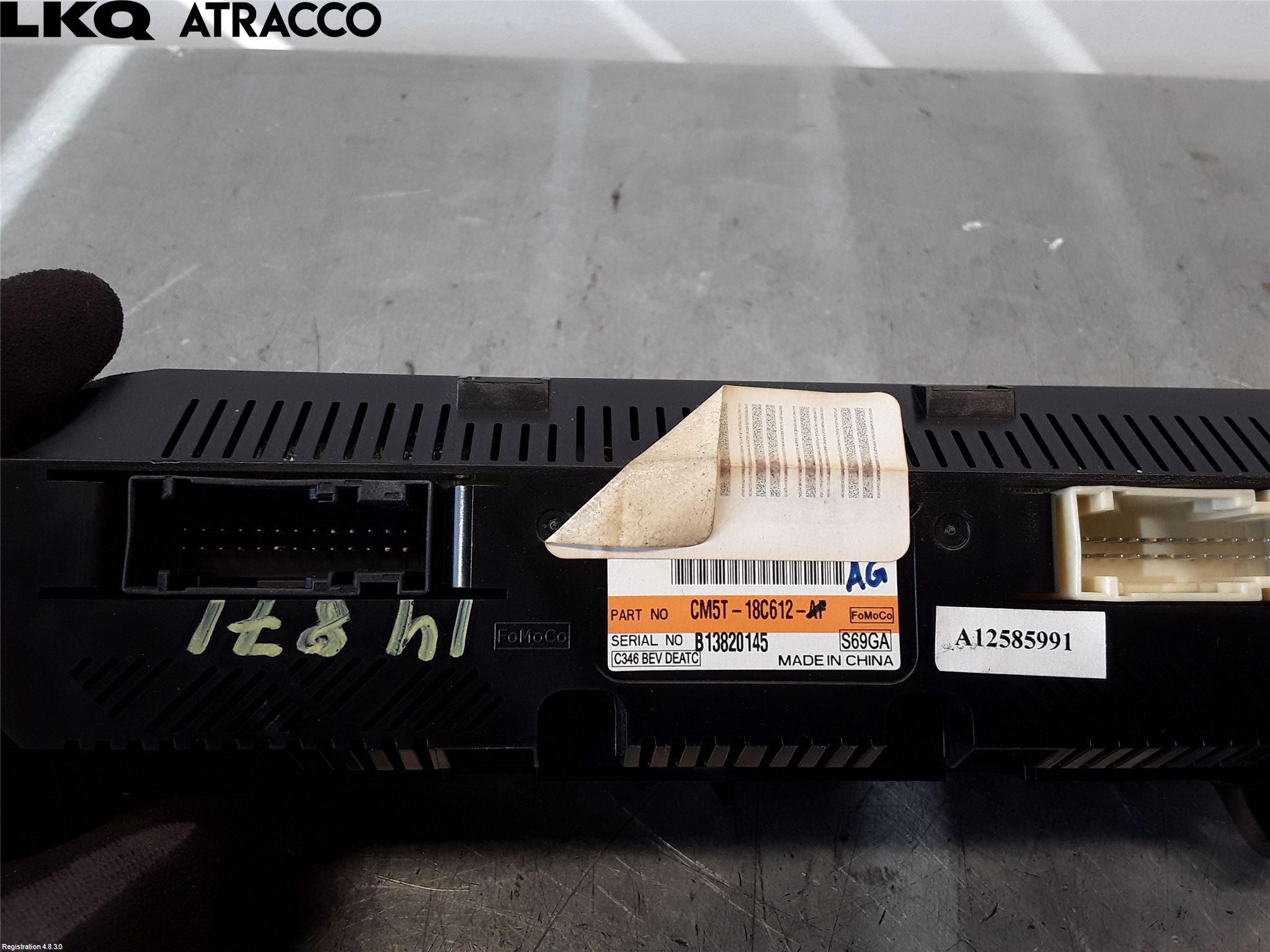 Ford USA ÖVRIGT/DIREKTIMP Varme Ac Betjening-Display