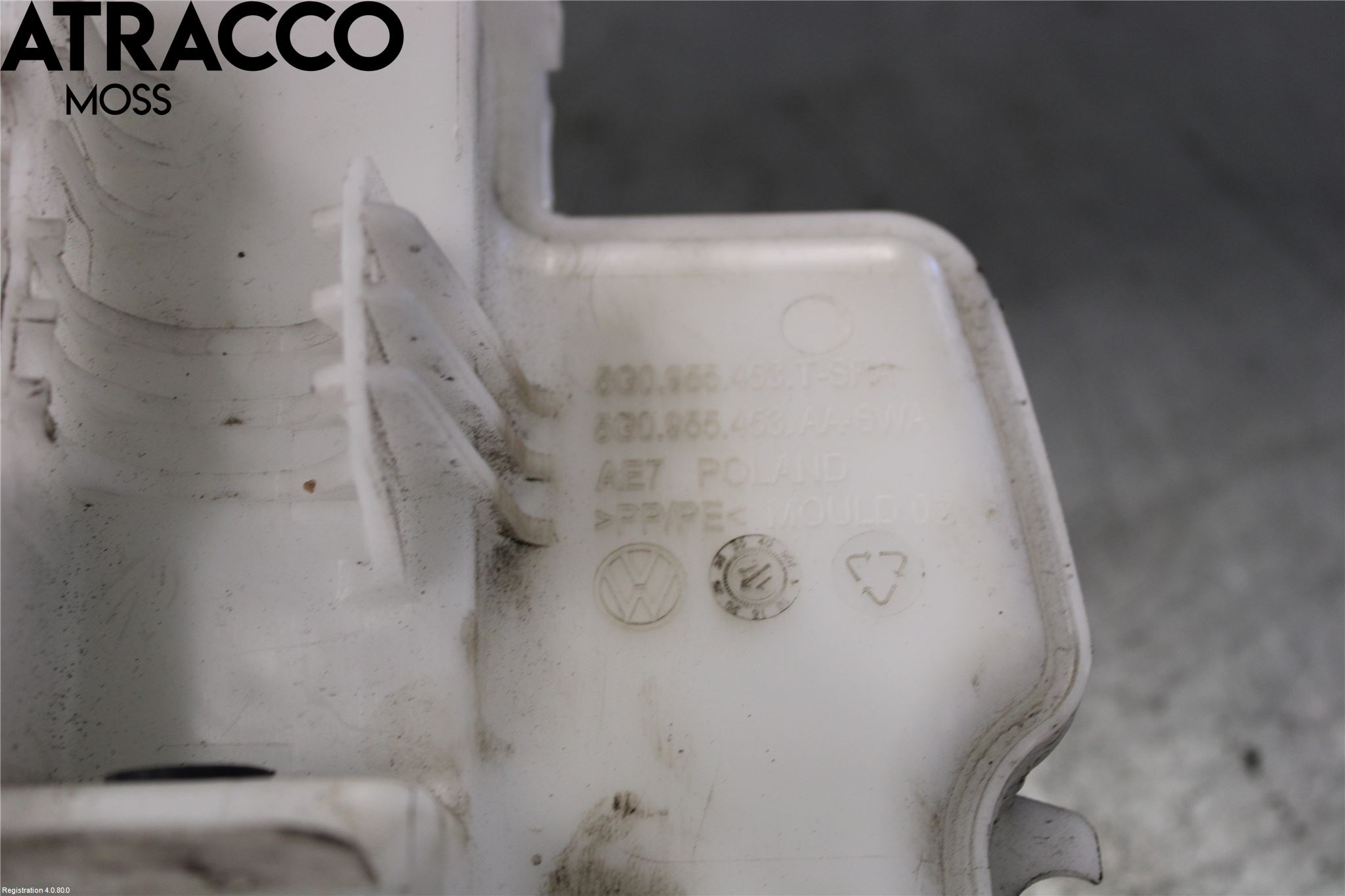 Volkswagen VW GOLF / E-GOLF VII 13-20 Spylerbeholder Frontrute-Lykte