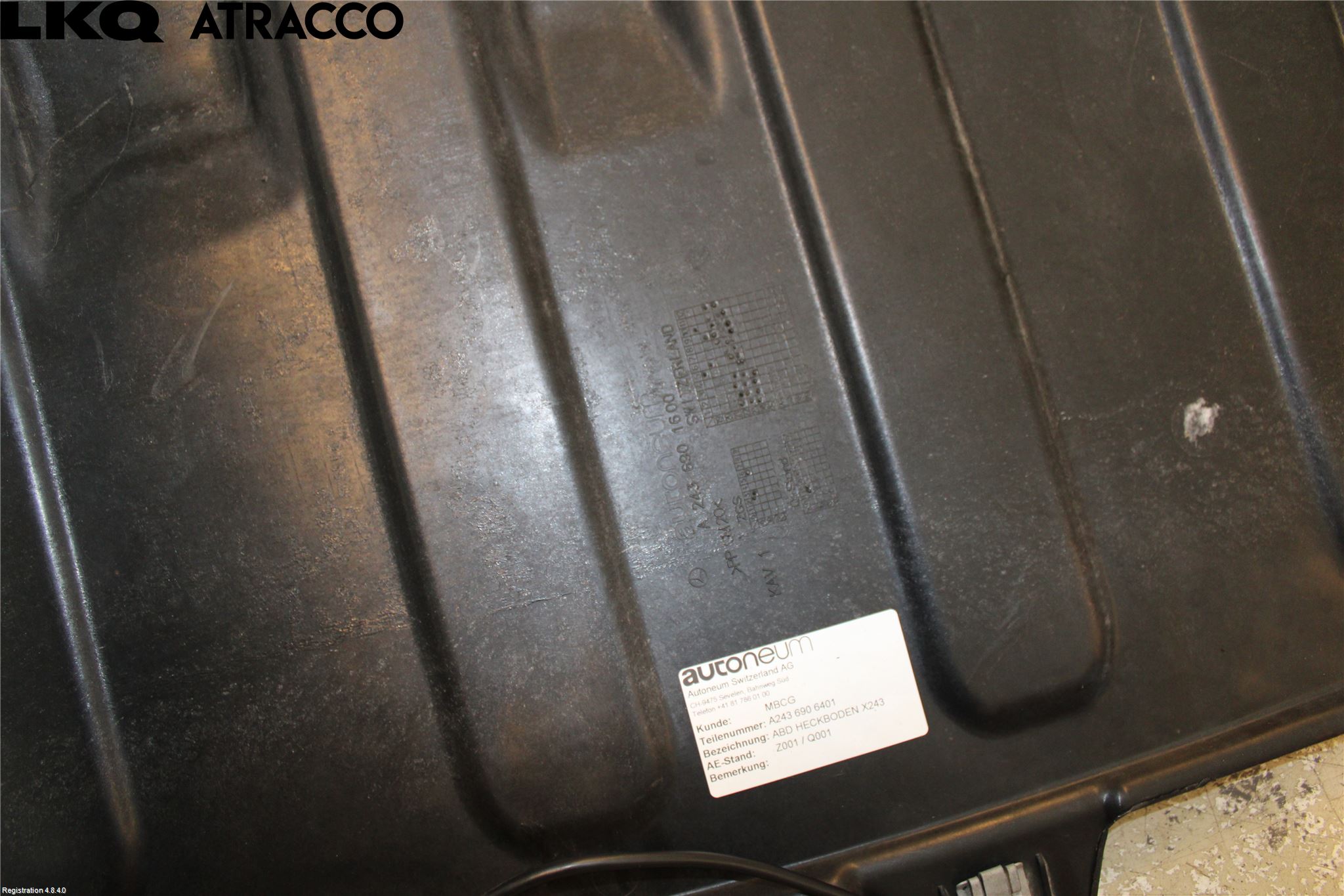 Mercedes-Benz MB EQB (X243) 22- Bunnplate U Motor-Gear-Dørk