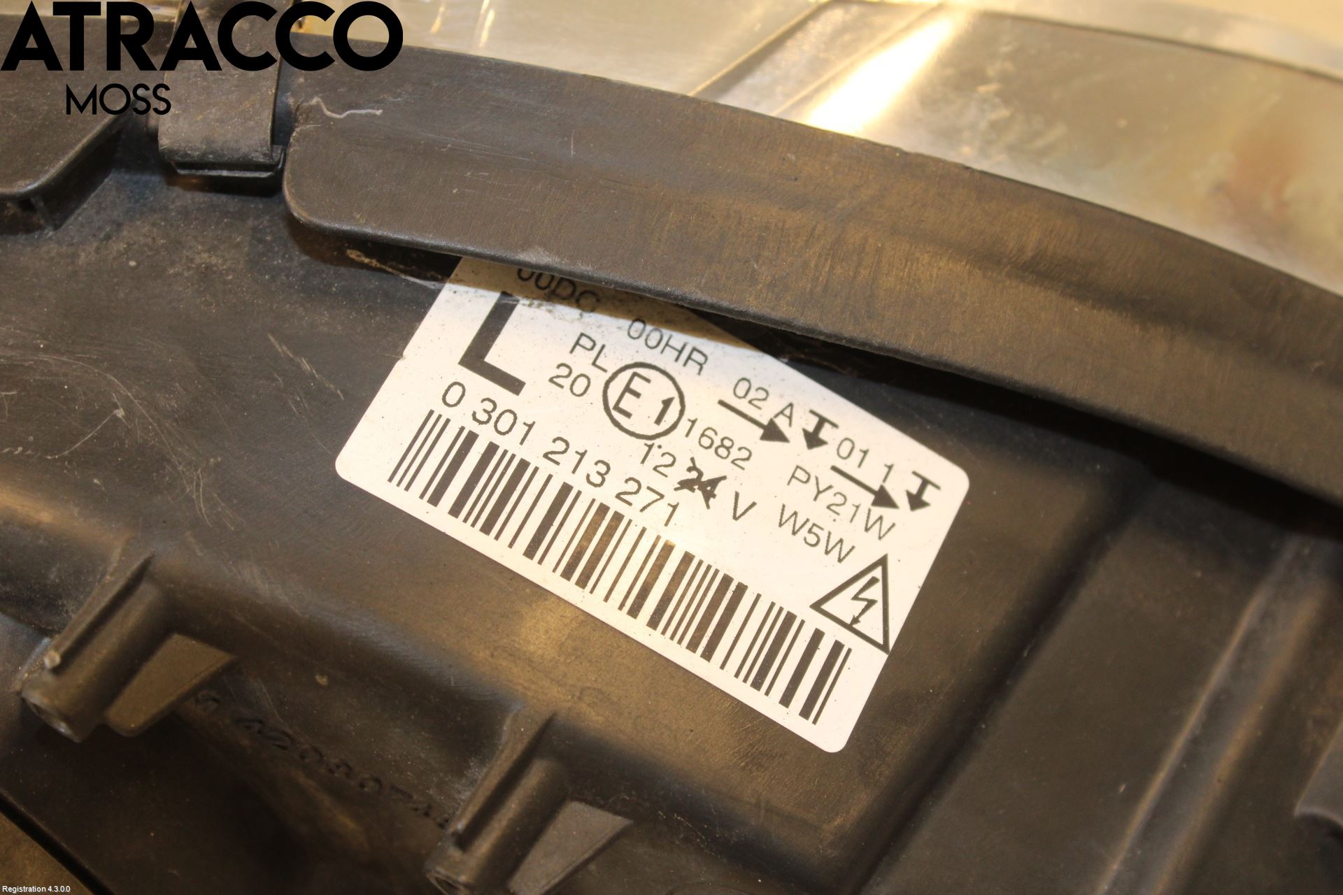 Peugeot 407 Frontlykt Venstre