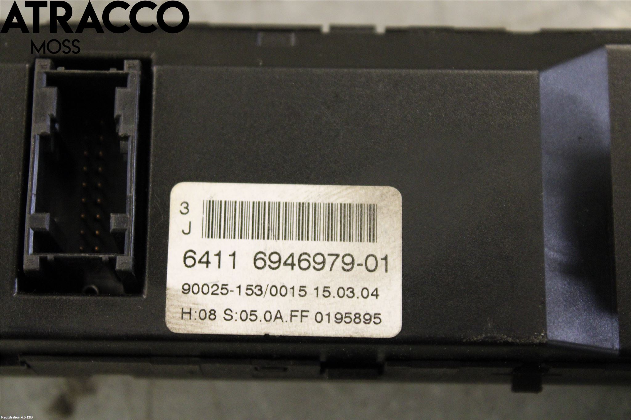 BMW 5 E60/61 Sed/Tou 02-10 Varme Ac Betjening-Display