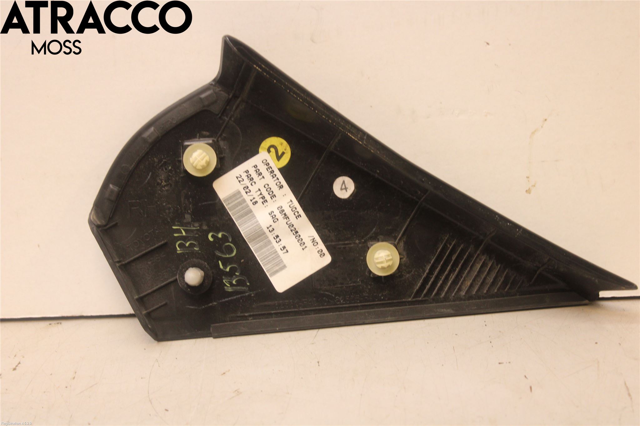 Toyota C-HR 16-23 List Høyre Side