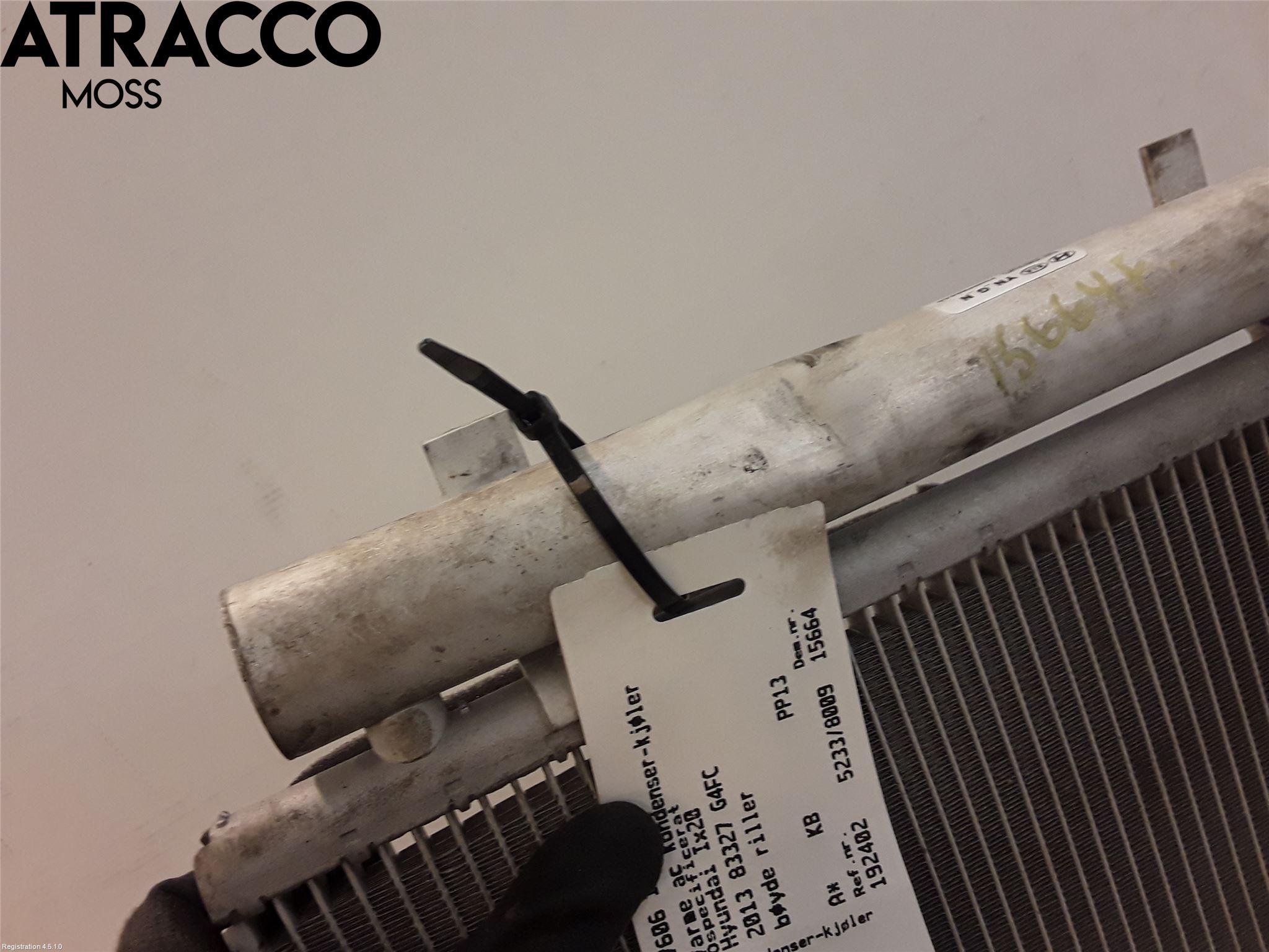 Hyundai ix20 Varme Ac Kondenser-Kjøler