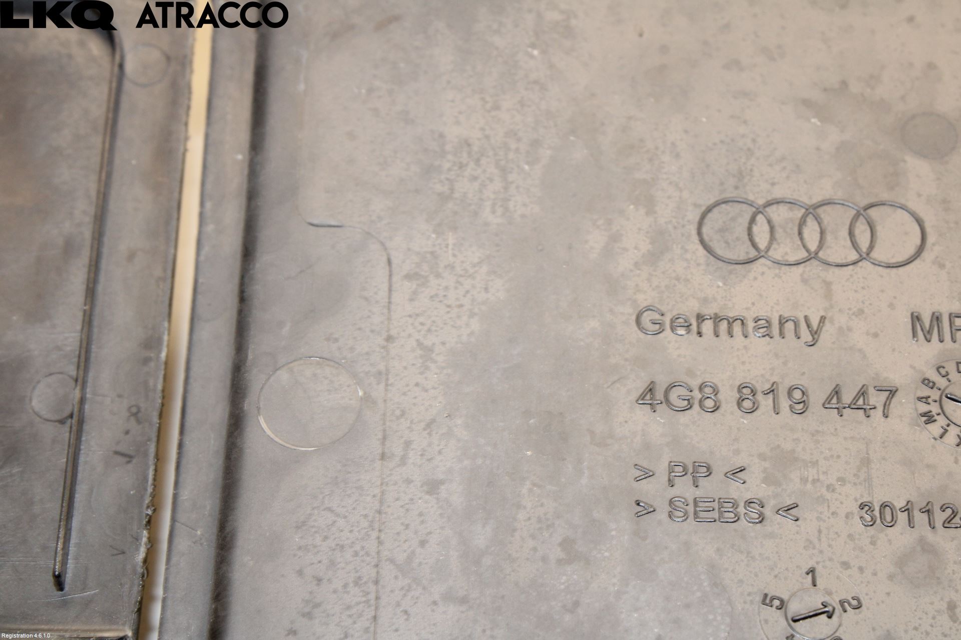 Audi A6 ALLROAD 12-18 Visker Deksel-Grill-Under Frr