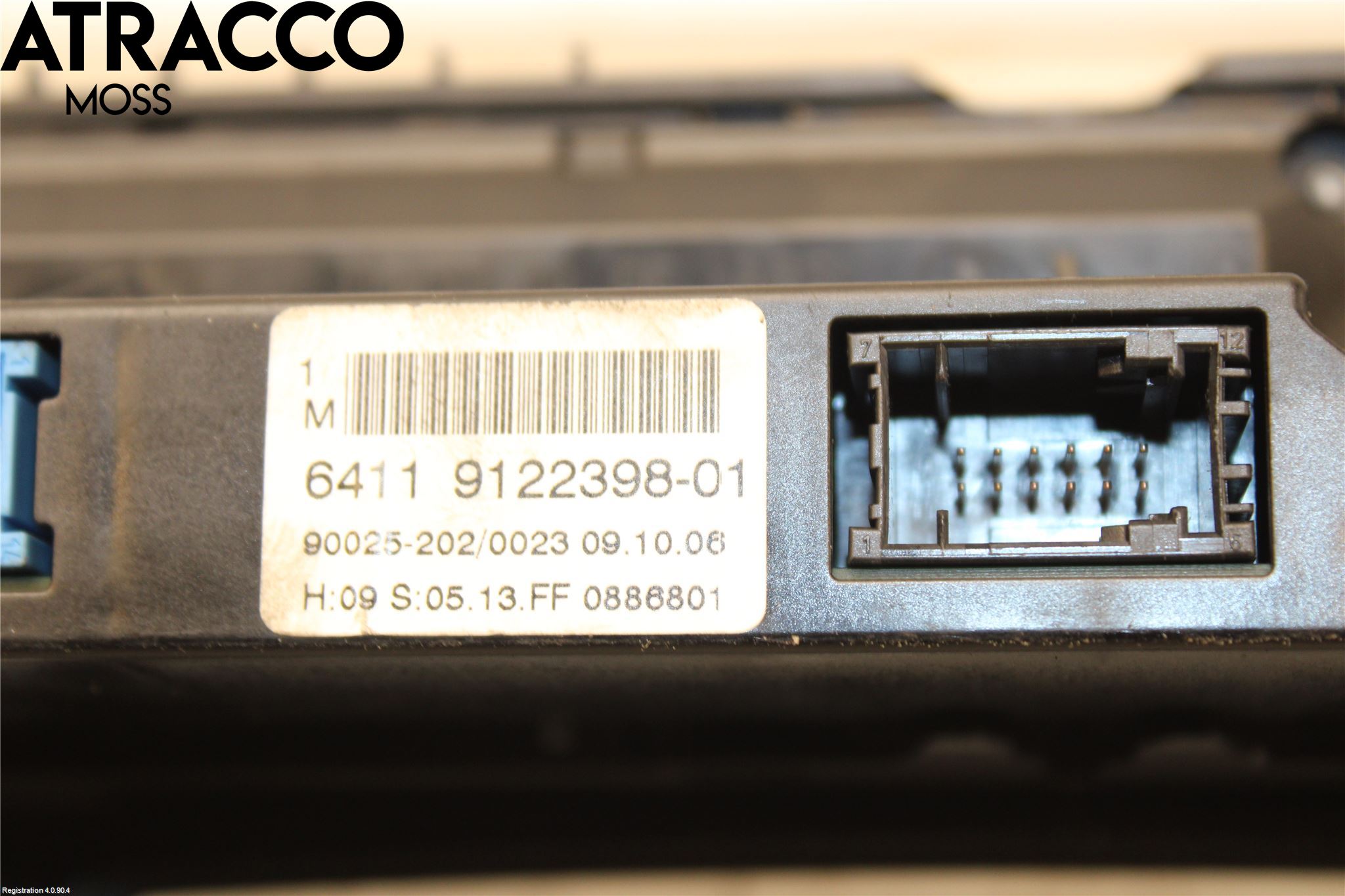 BMW 5 E60/61 Sed/Tou 02-10 Varme Ac Betjening-Display