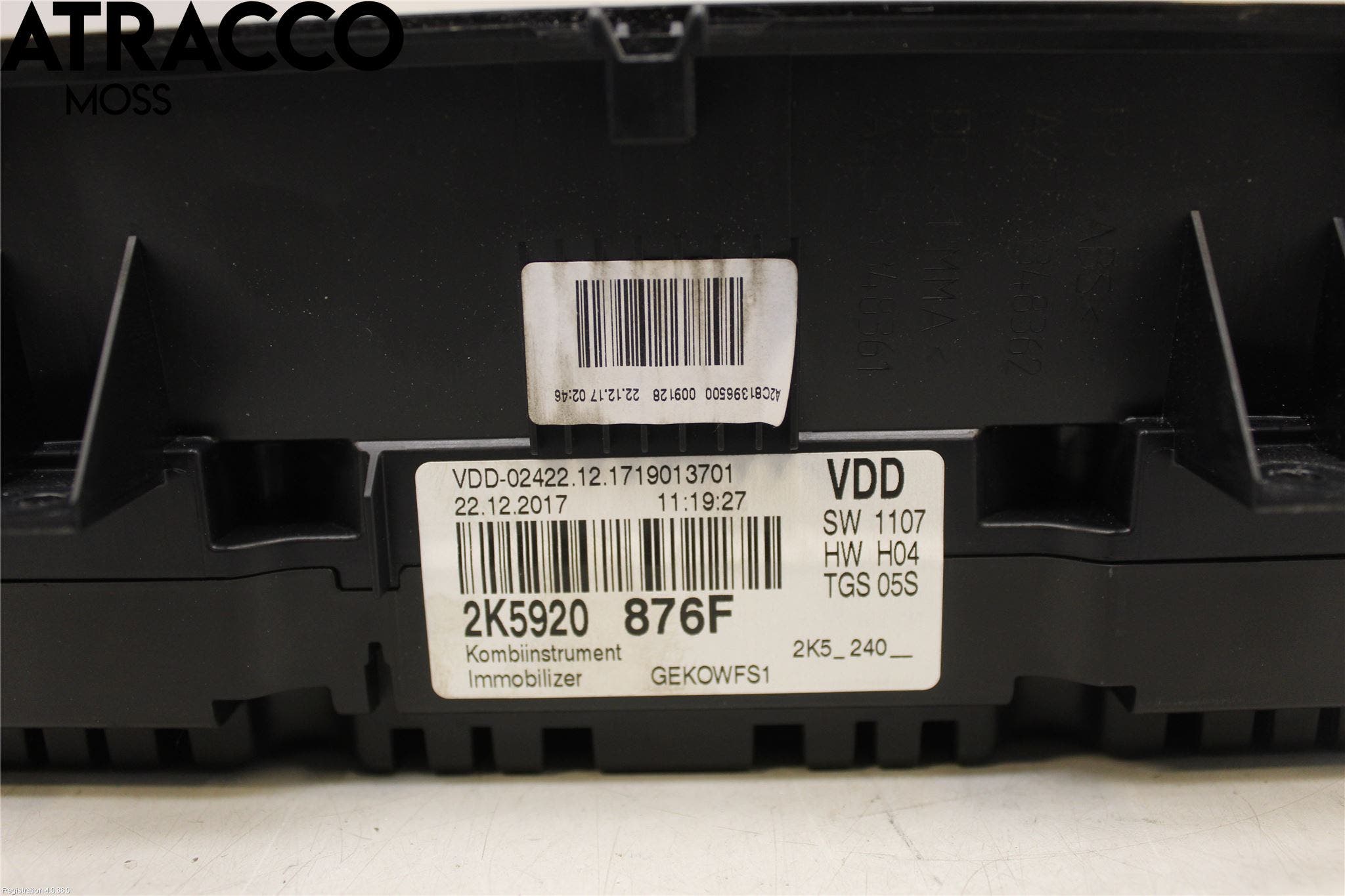 Volkswagen VW CADDY 16-20 Instr Kombinert