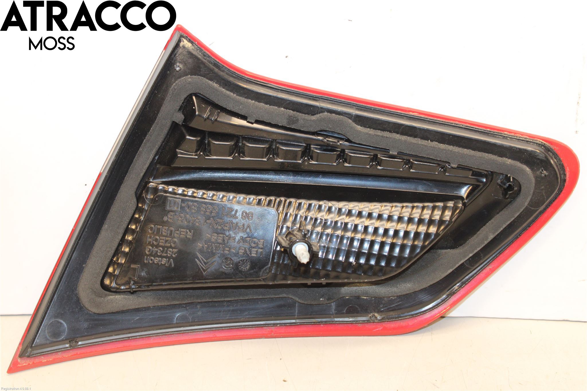 Citroen C4 II 11-18 Baklykt Venstre  På Luke(Indre