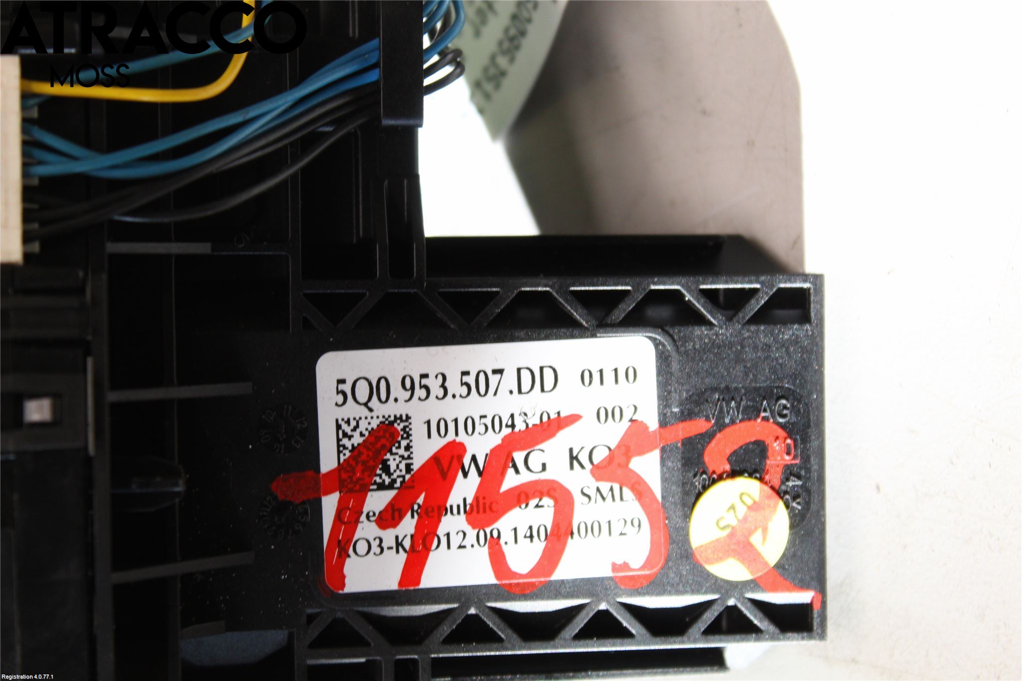 Volkswagen VW GOLF / E-GOLF VII 13-20 Bryter Ratt Kombi H Og V