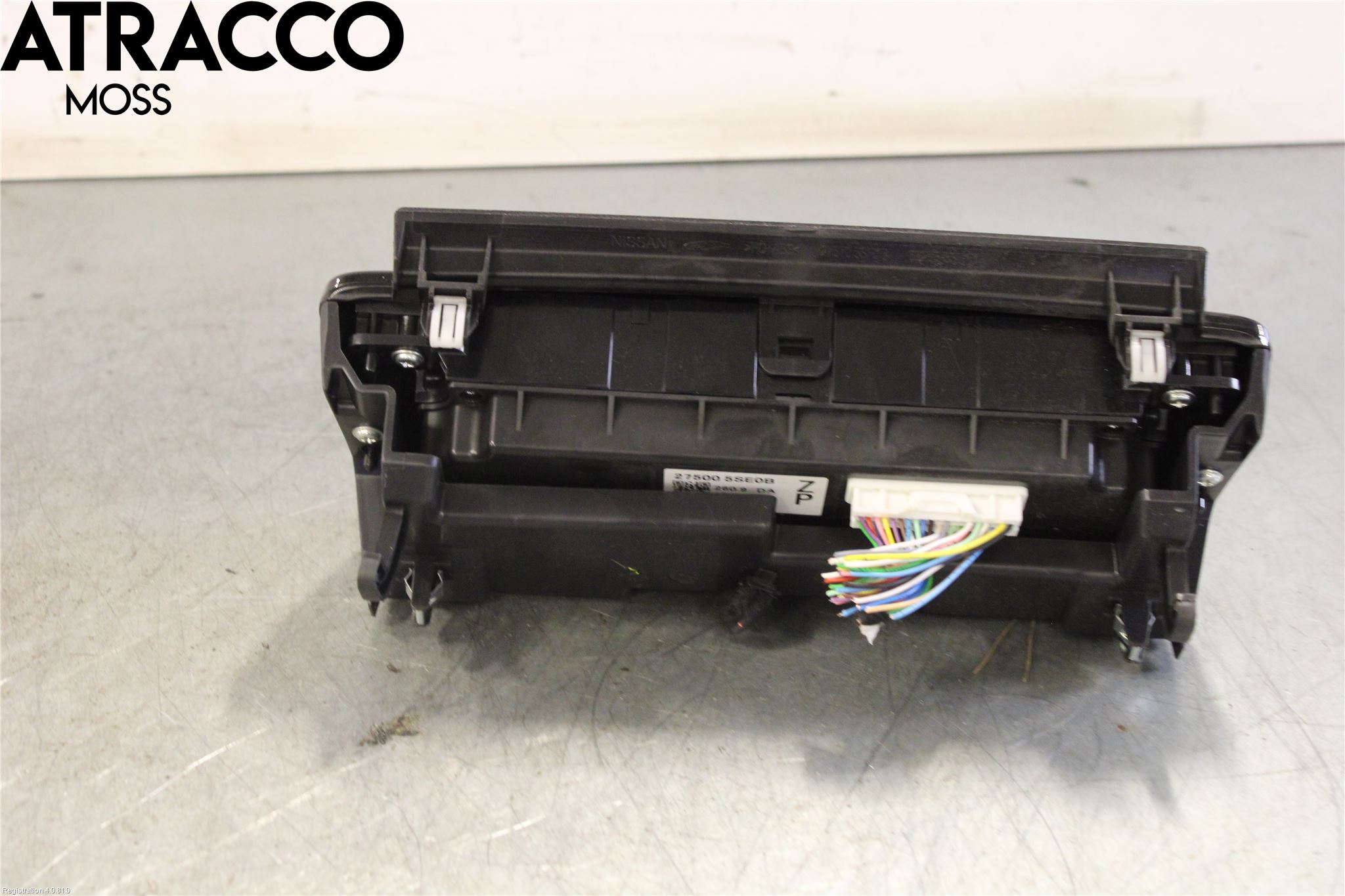 Nissan LEAF 18- Varme Ac Betjening-Display