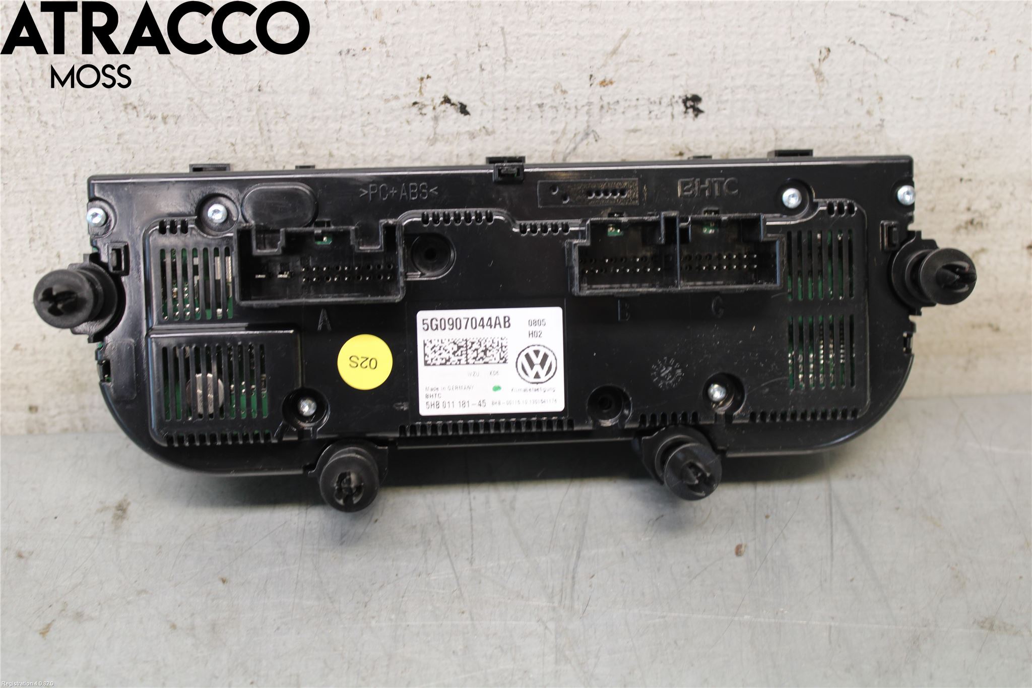 Volkswagen VW GOLF / E-GOLF VII 13-20 Varme Ac Betjening-Display