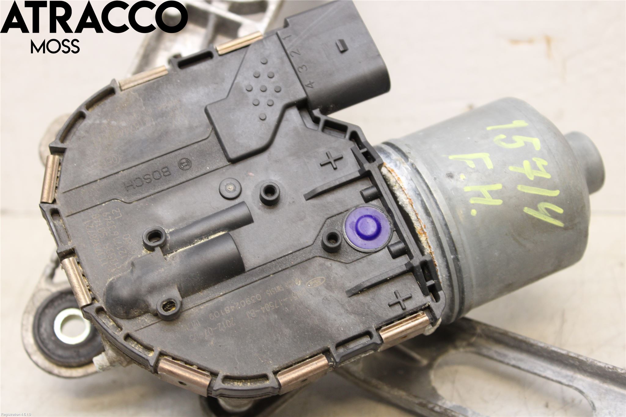 Ford FOCUS 11-14 Viskermotor Frontrute