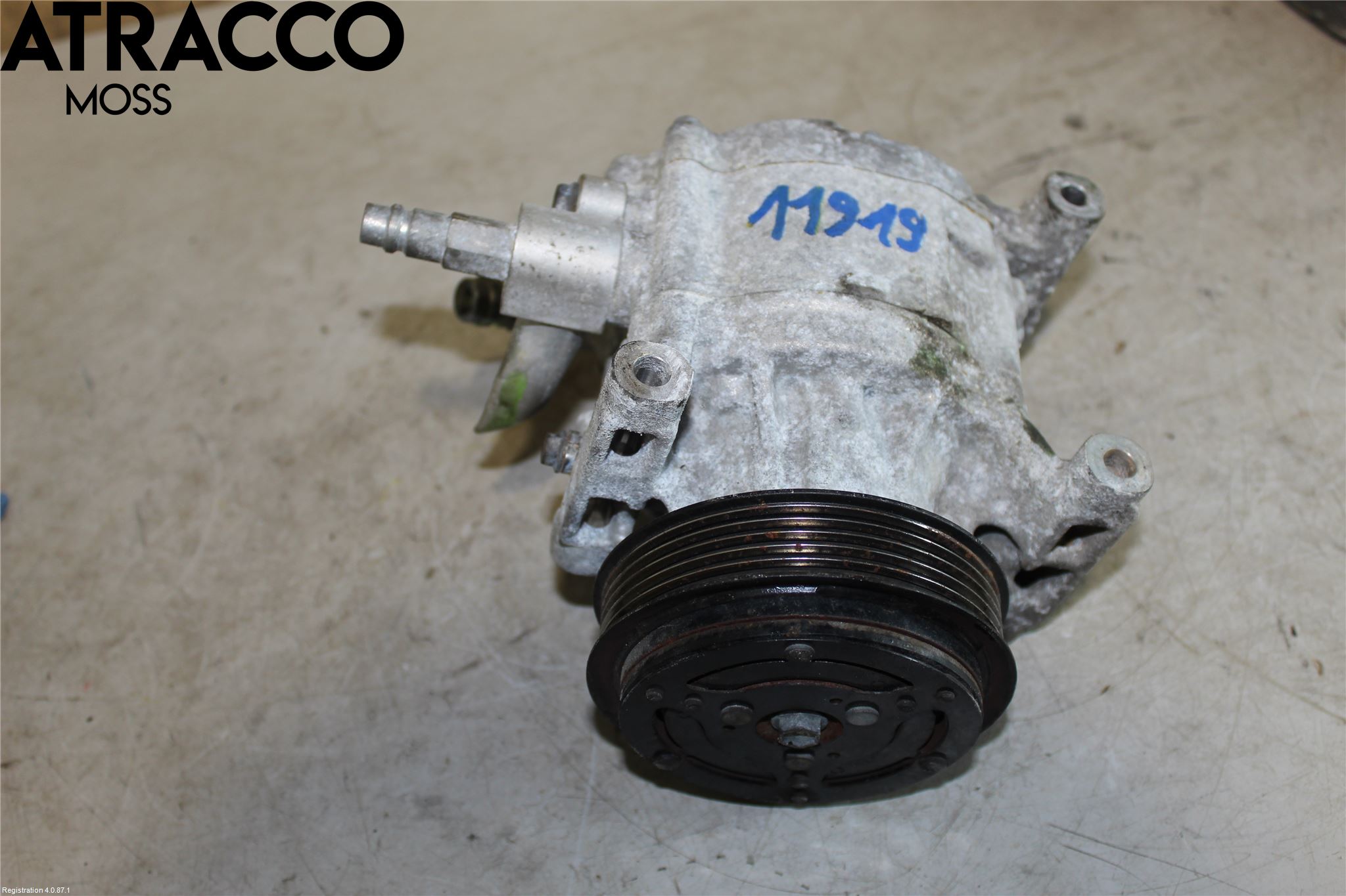 Fiat 500 07- Varme Ac Kompressor