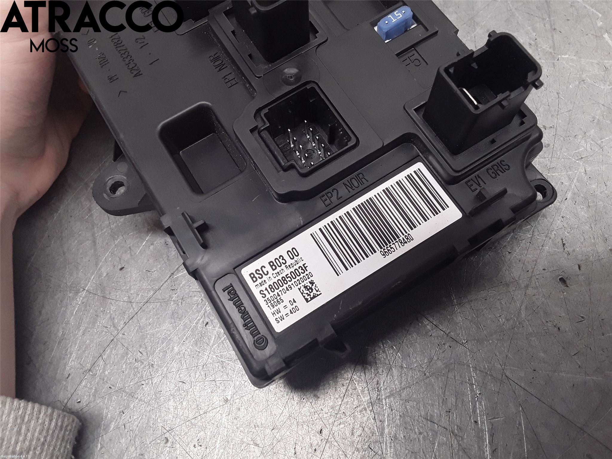 Citroen BERLINGO 08-18 Styreenhet Øvrig