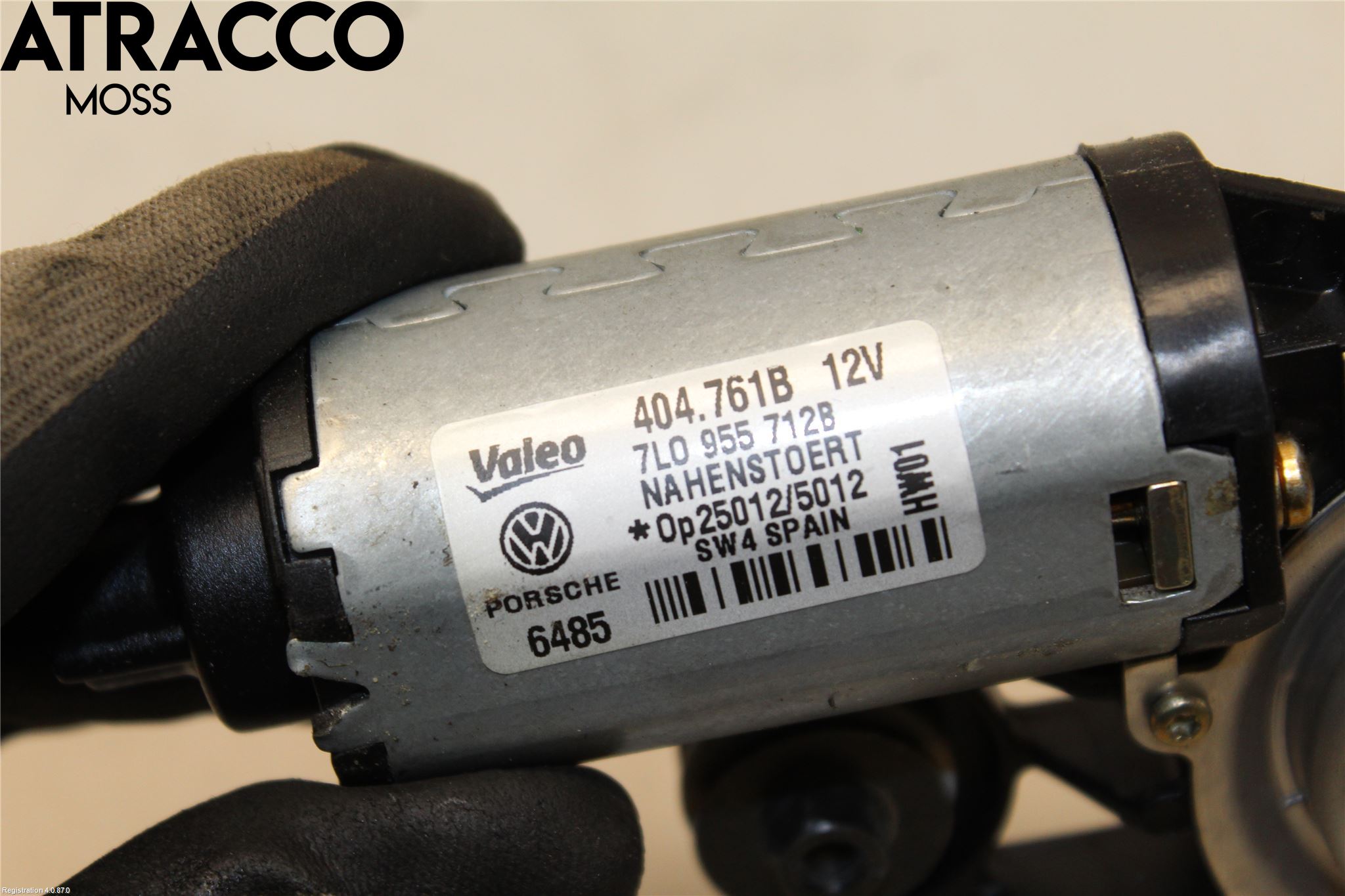 Volkswagen VW TOUAREG 7L 03-10 Viskermotor Bakluke