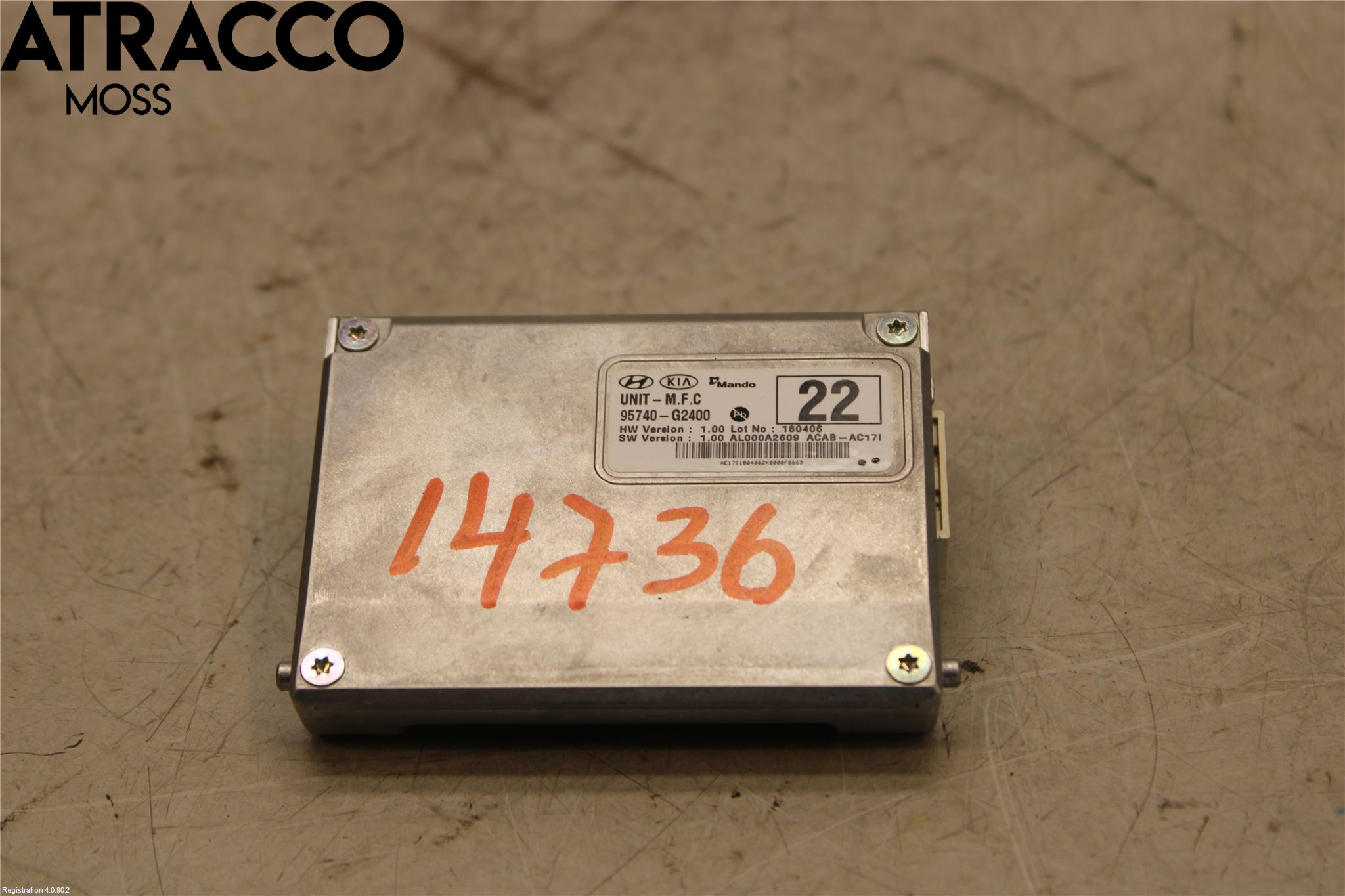 Hyundai IONIQ AE 17-22 Sensor Kollisjonsbeskyttelse