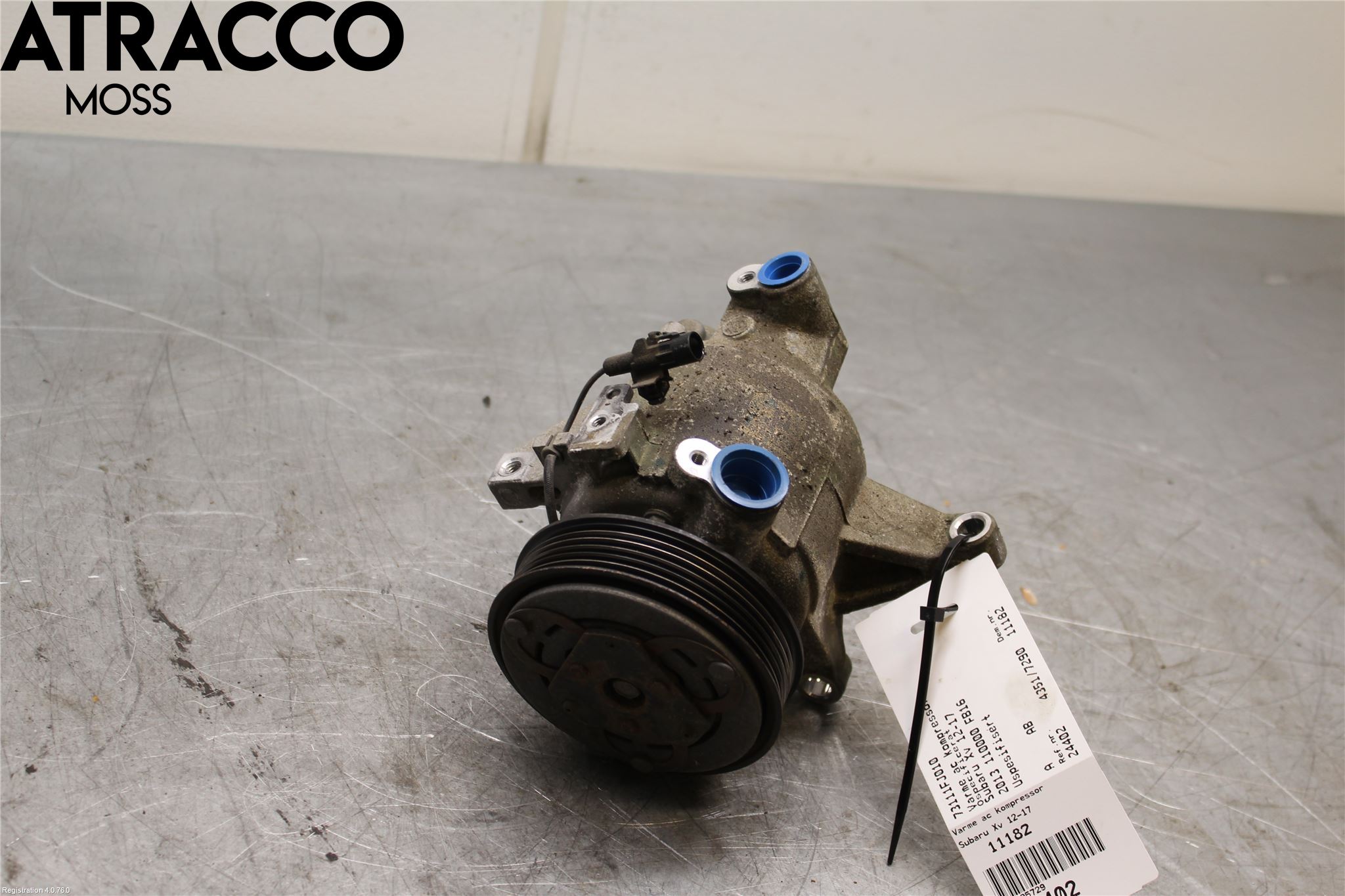 Subaru XV 12-17 Varme Ac Kompressor