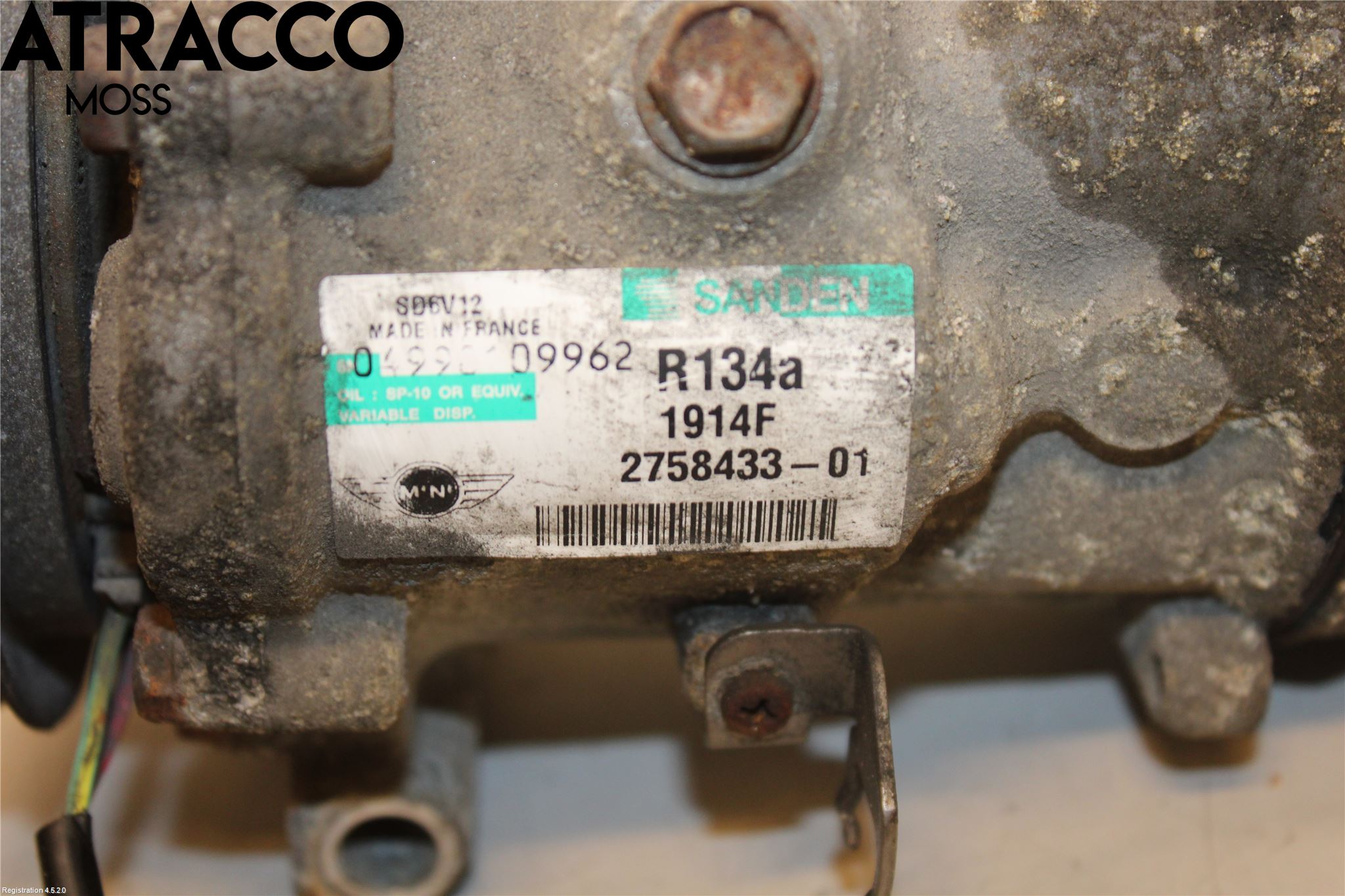 Mini COUPE R56 05-14 Varme Ac Kompressor