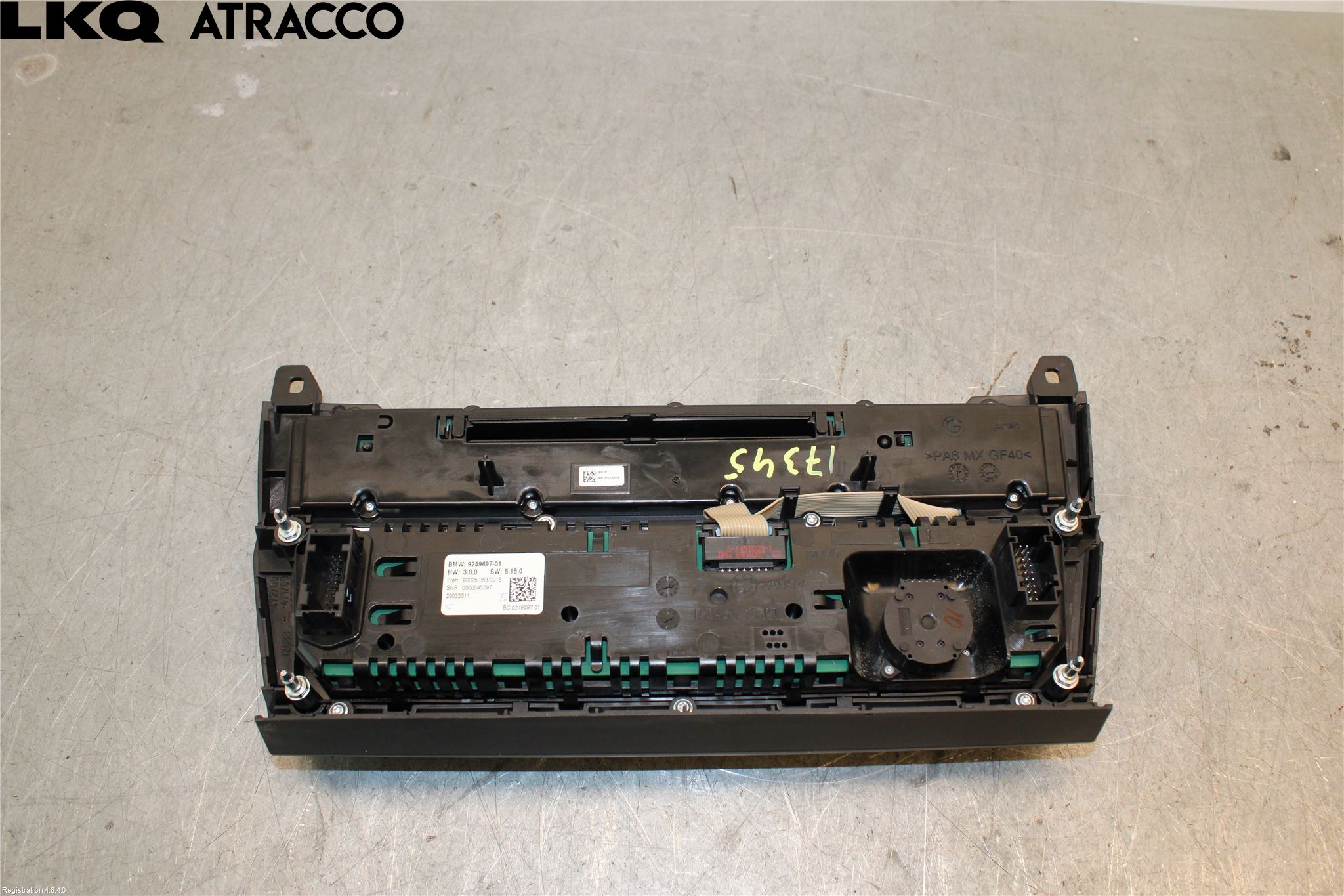 BMW 5 F10/F11/F18 09-17 Varme Ac Betjening-Display
