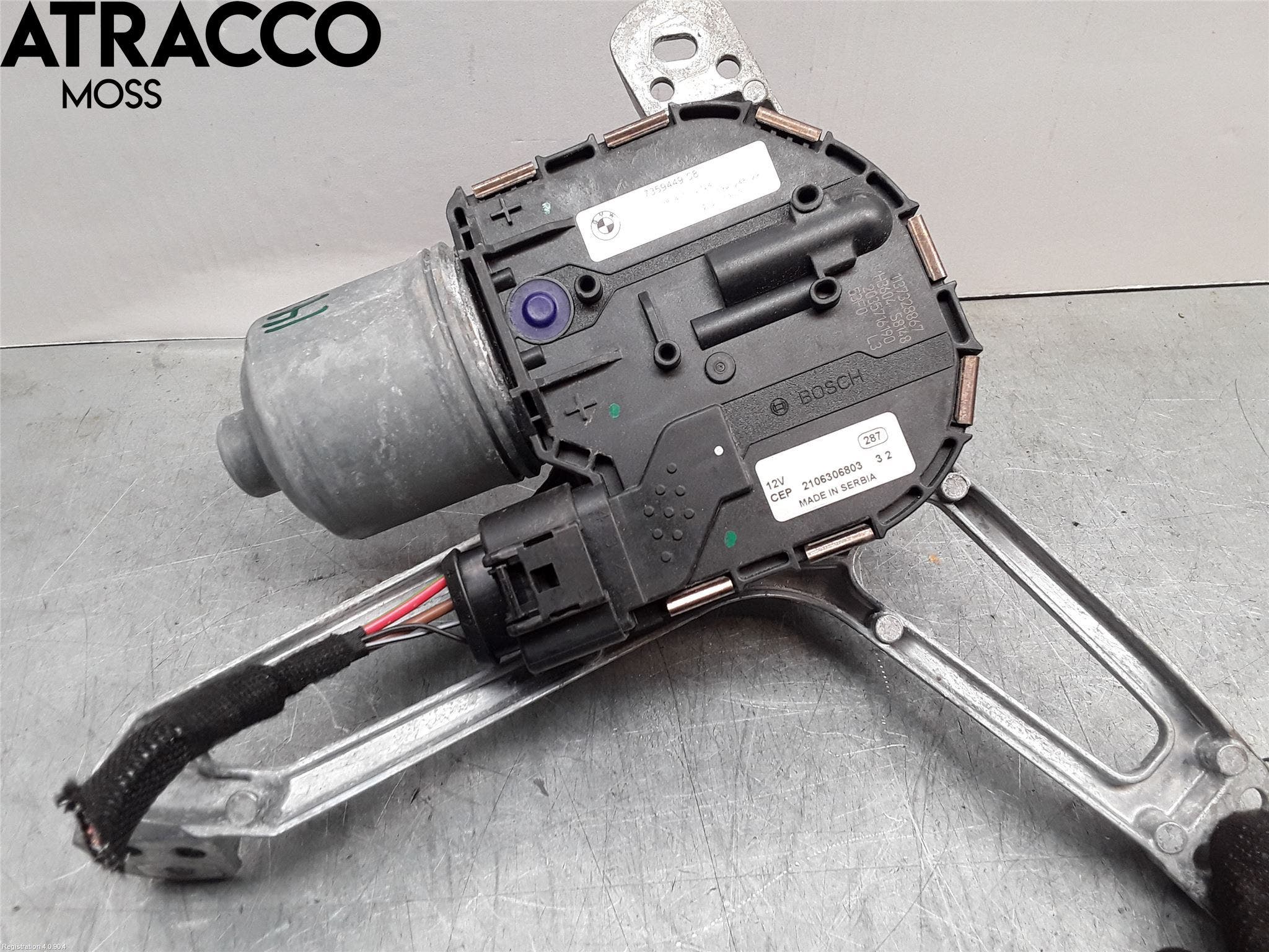 BMW i3 I01 13-22 Viskermotor Frontrute