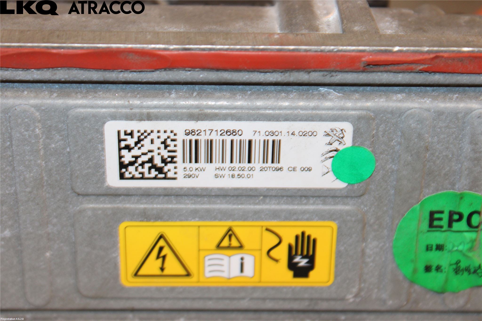 Opel CORSA F, CORSA-E 20- Motorvarmer Elektrisk