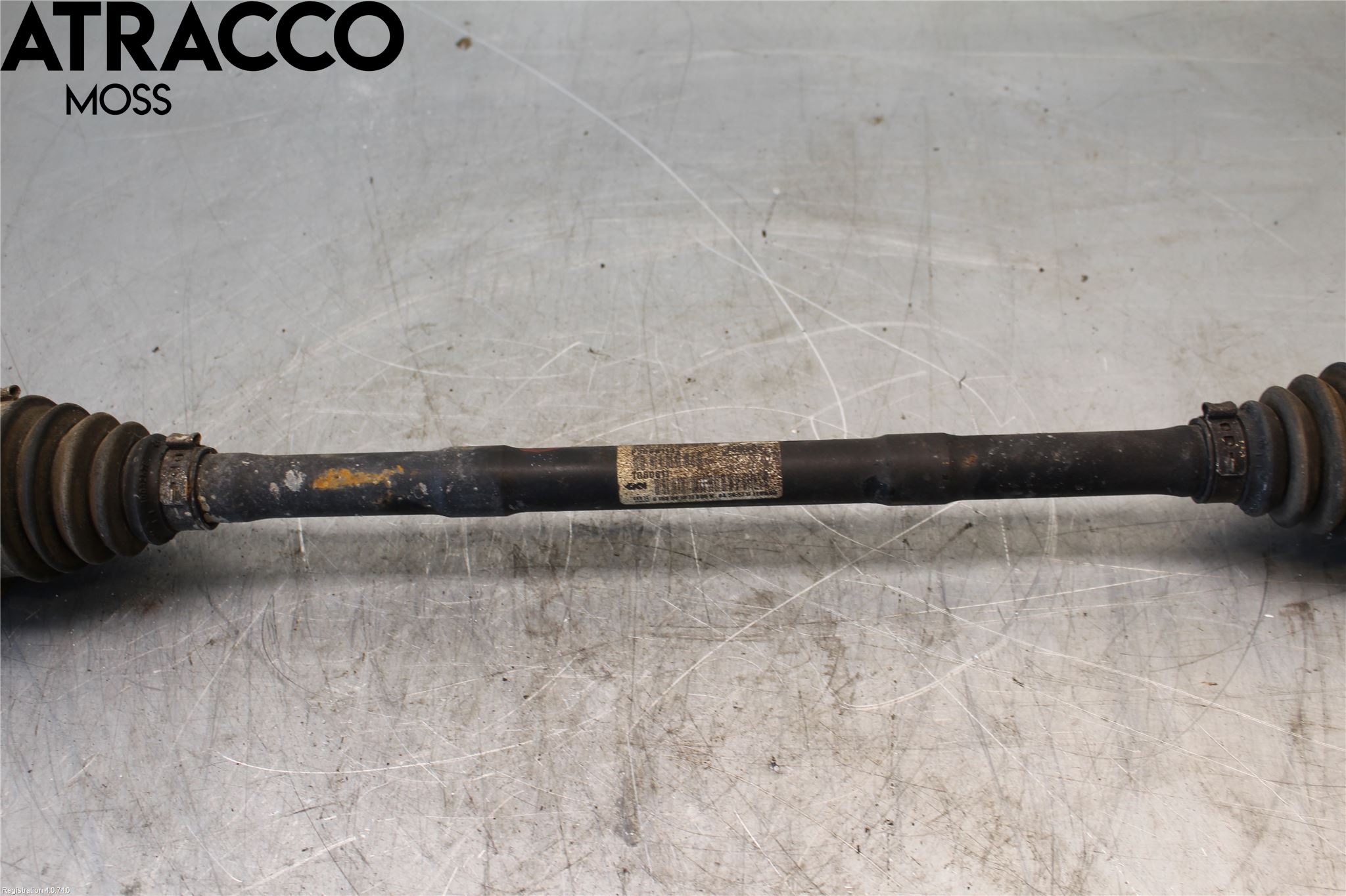 Volvo XC70 08-13 Drivaksel Bak Kompl Venstre