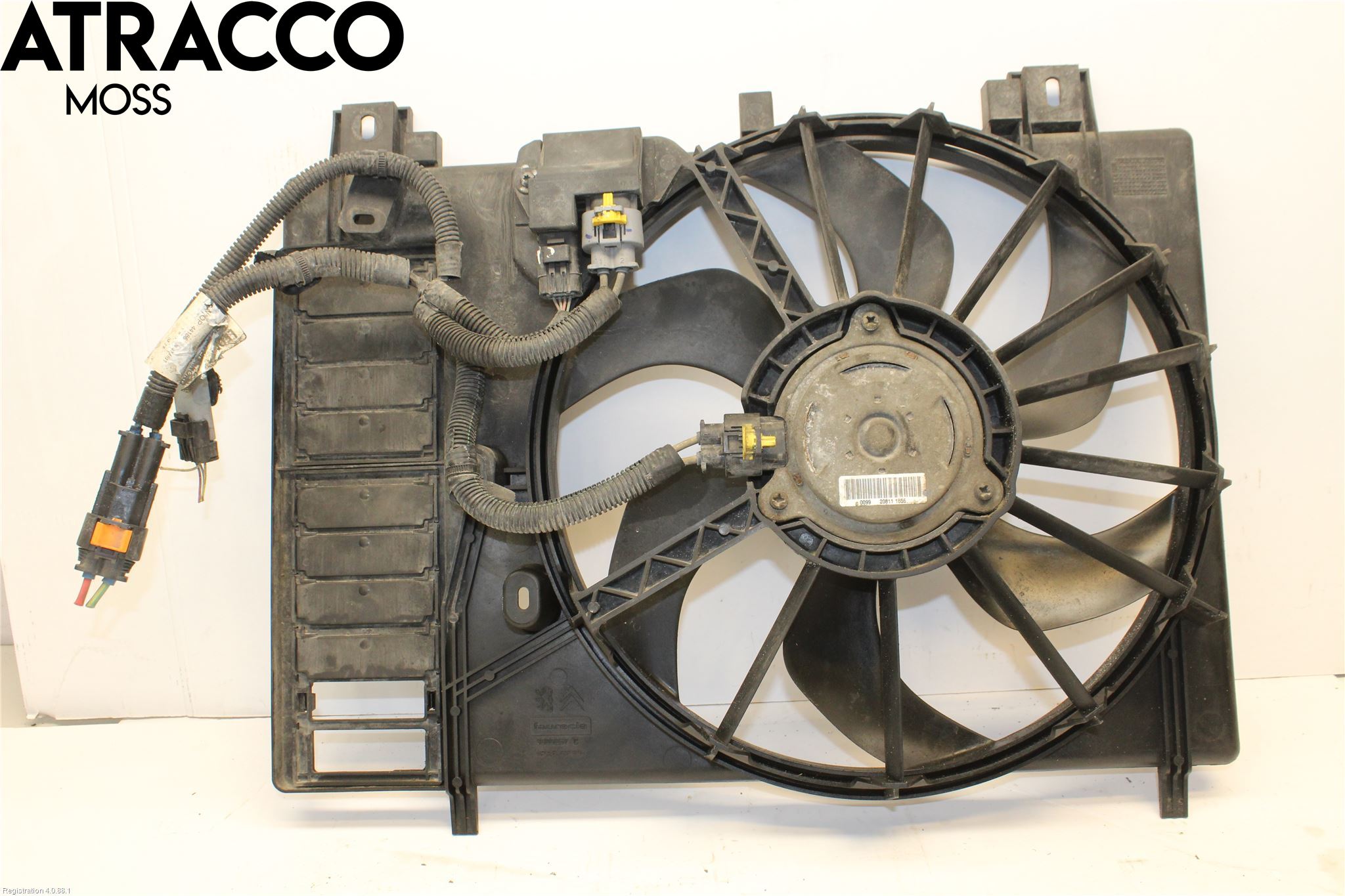 Peugeot 508 11-18 Kjølevifte Elektrisk