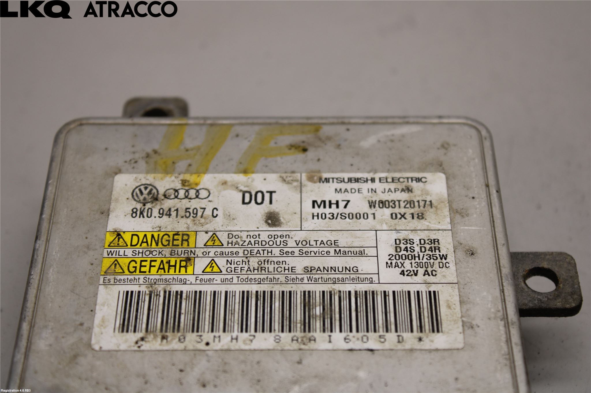 Audi A7/S7 4G 11-17 Styreenhet Xenon