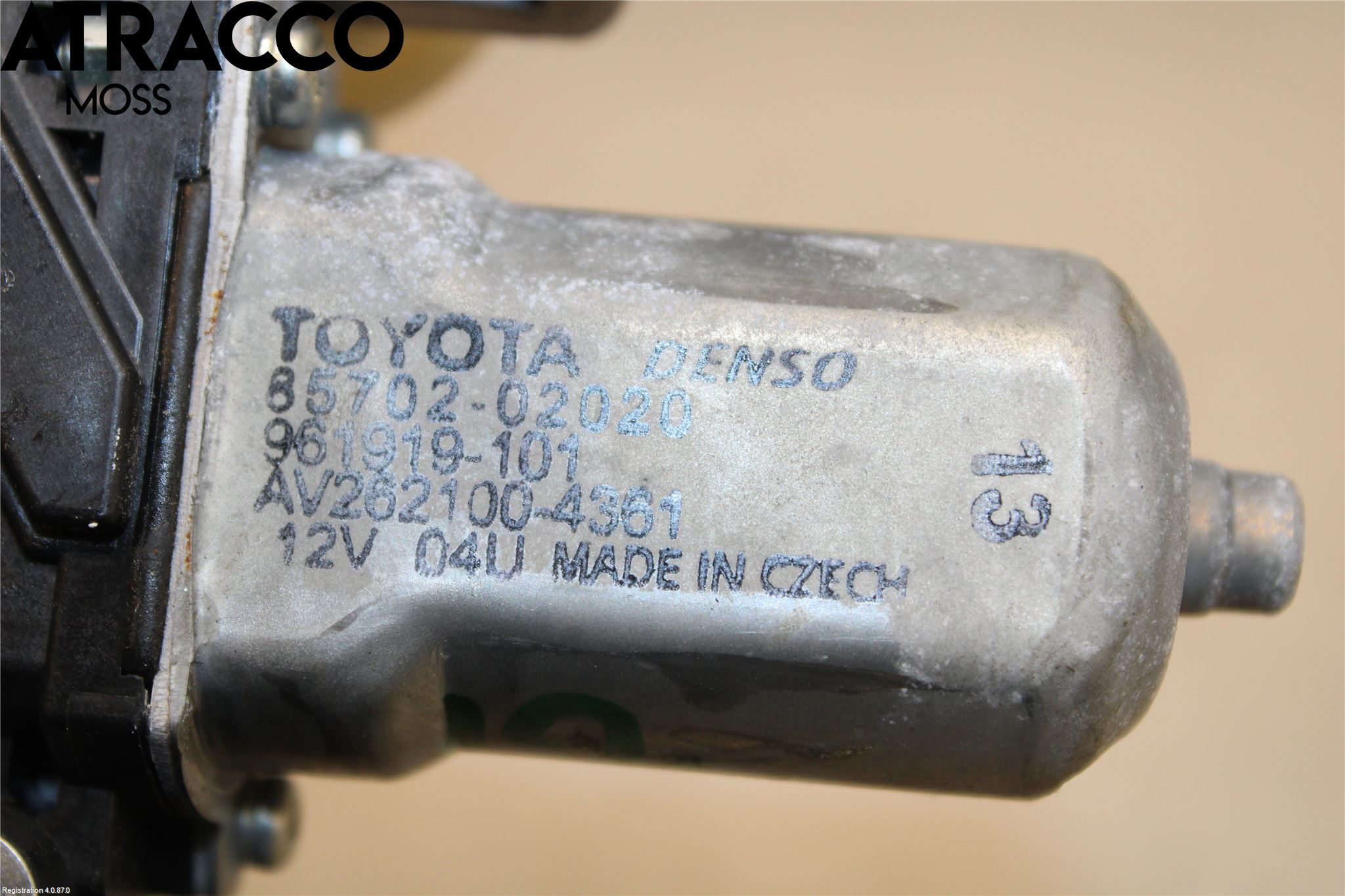 Toyota YARIS XP130 15-20 Vindusheismotor