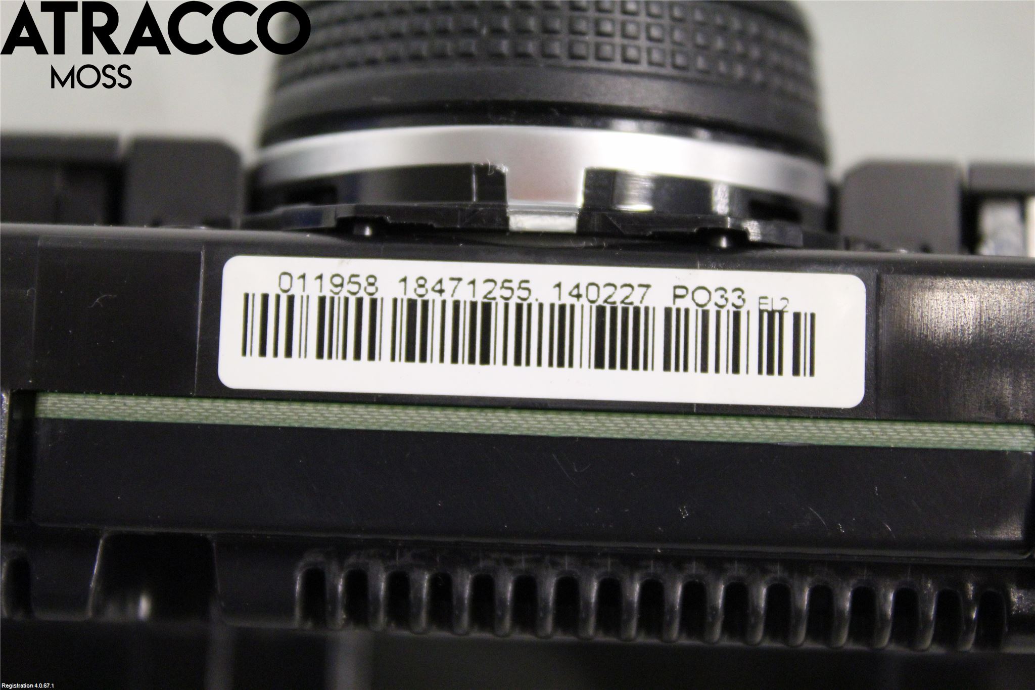 Volkswagen VW GOLF / E-GOLF VII 13-20 Varme Ac Betjening-Display