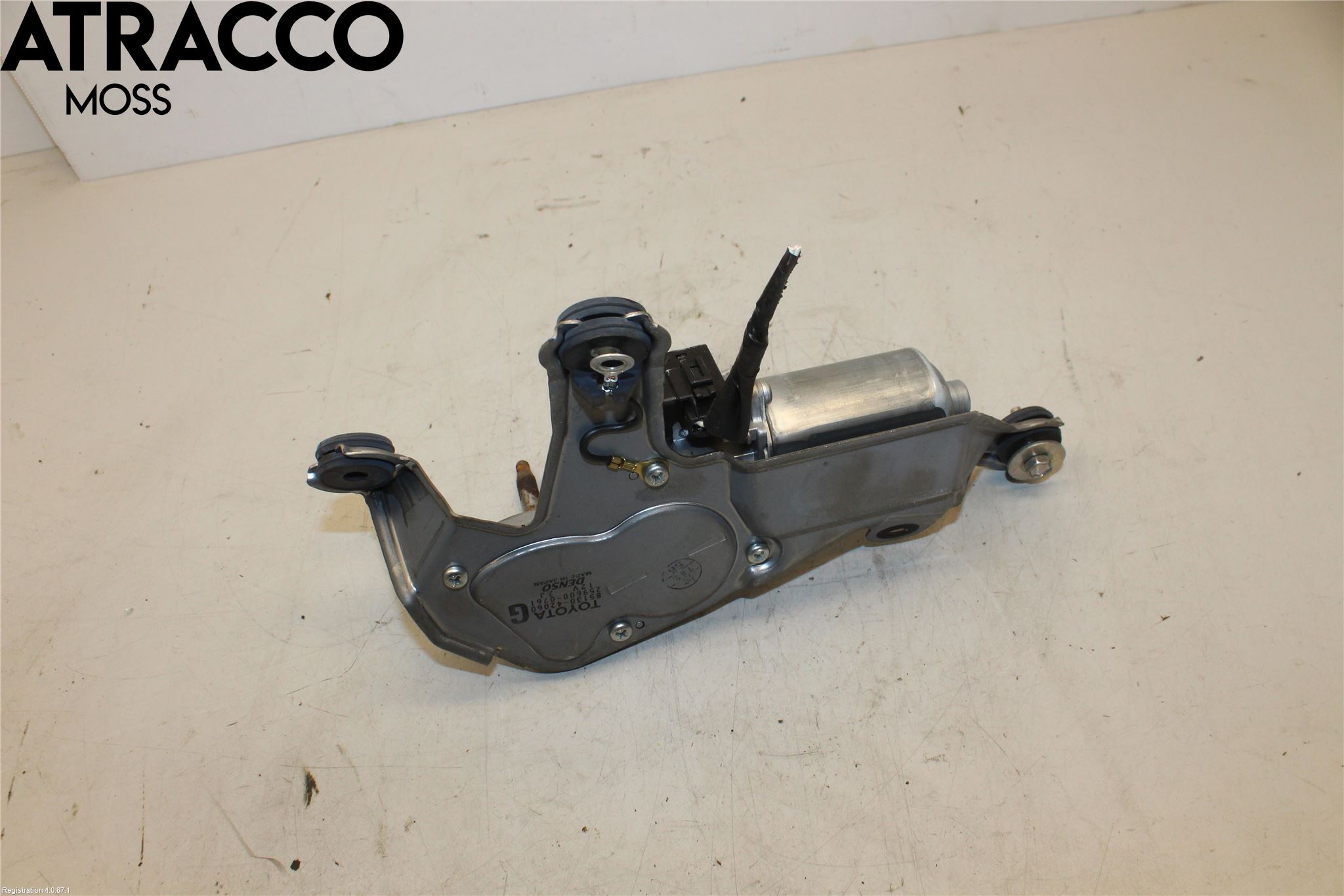 Toyota RAV 4 06-12 Viskermotor Bakluke