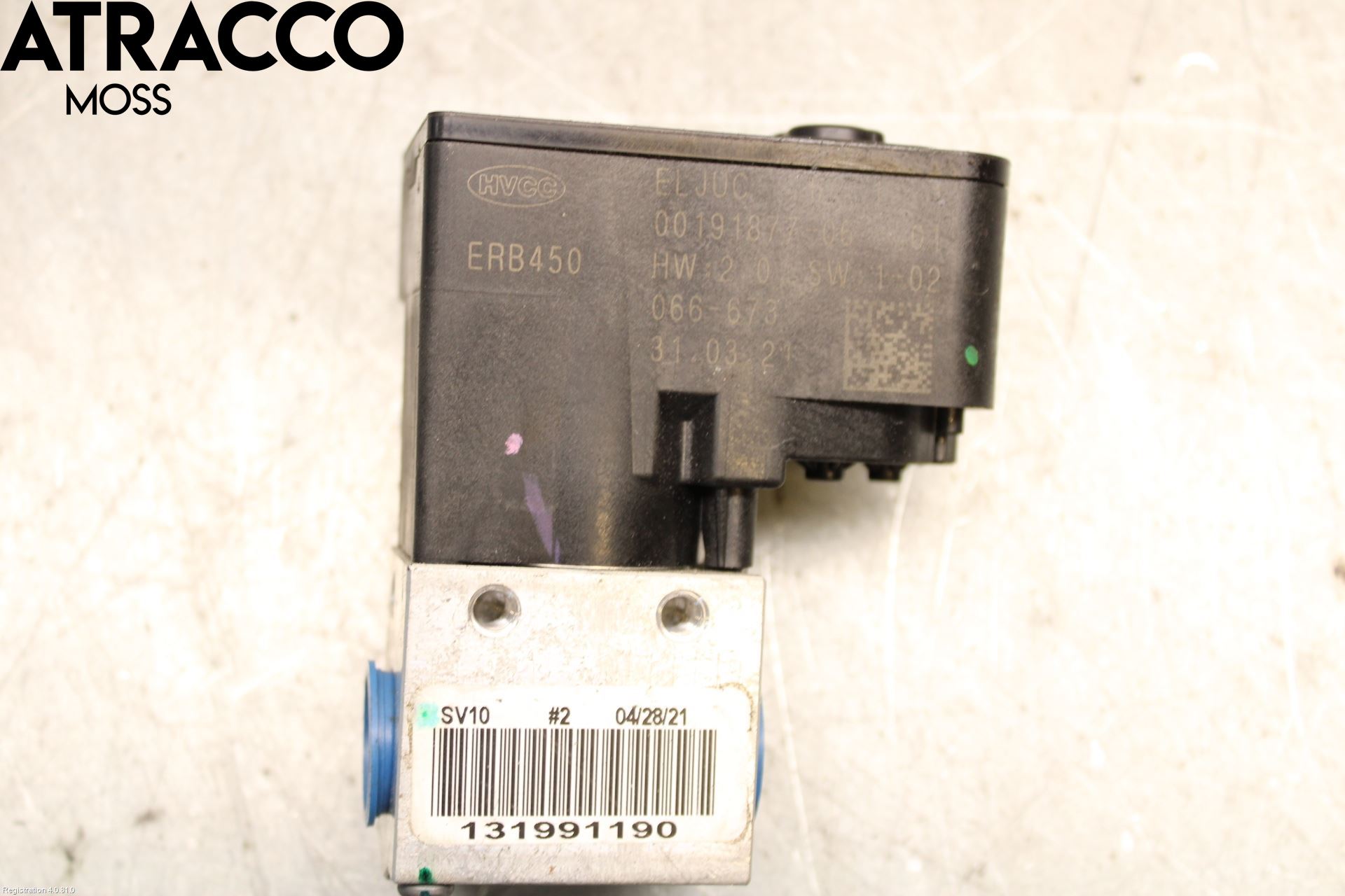 Porsche TAYCAN 20- Varmeventil