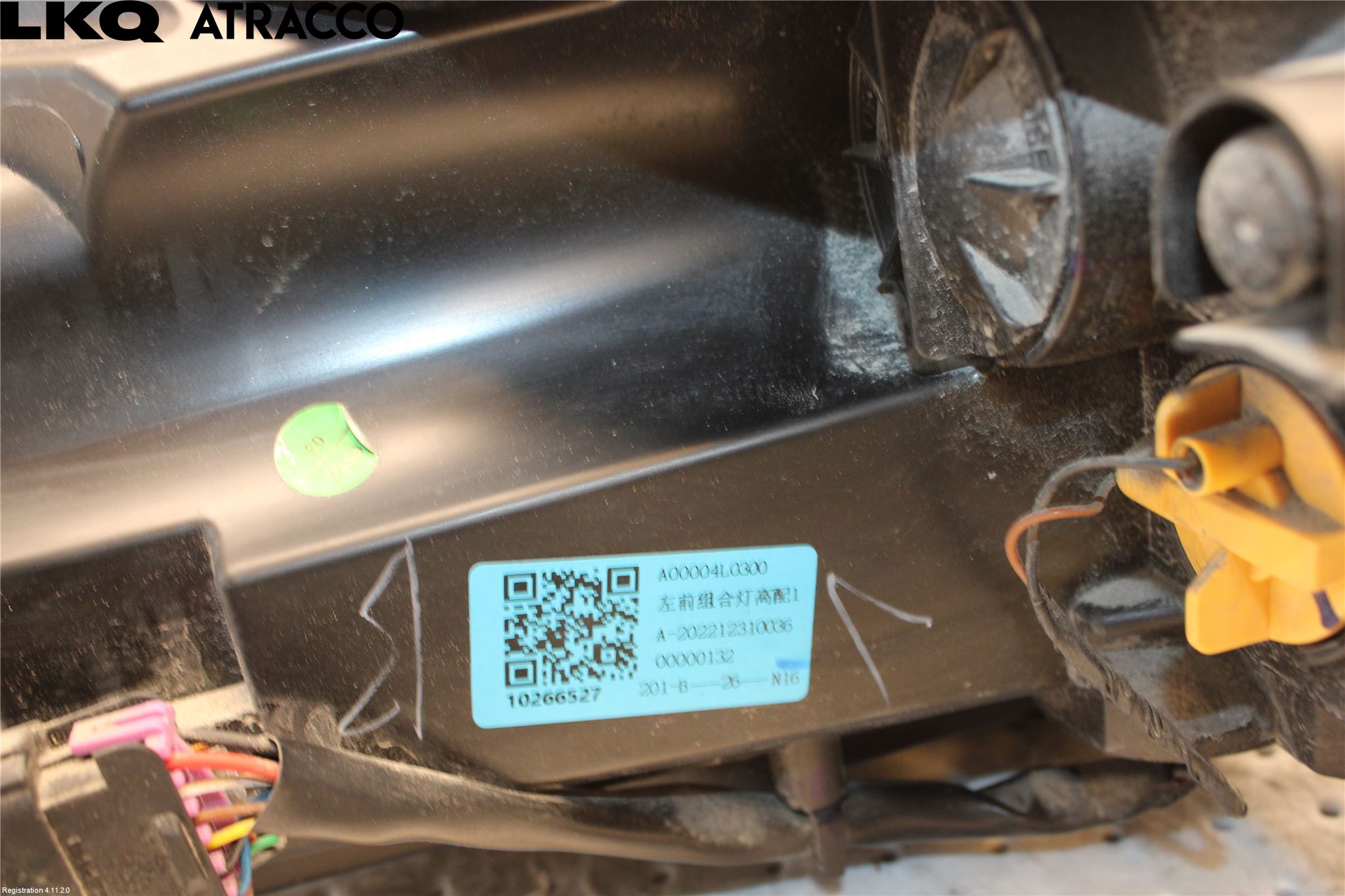 MG ZS EV 20- Frontlykt Venstre